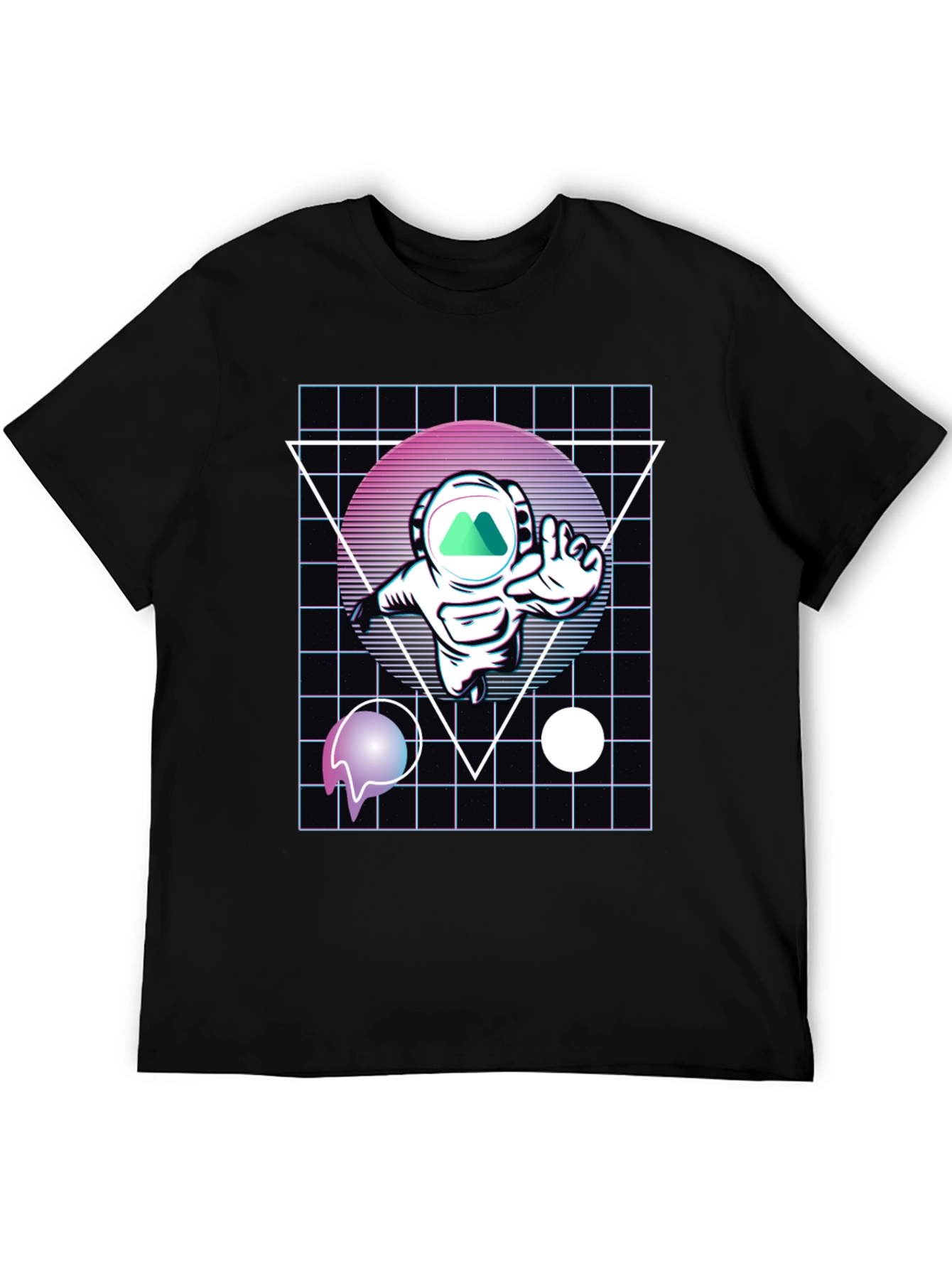 Retro Astronaut T-Shirt - Space Dreams
