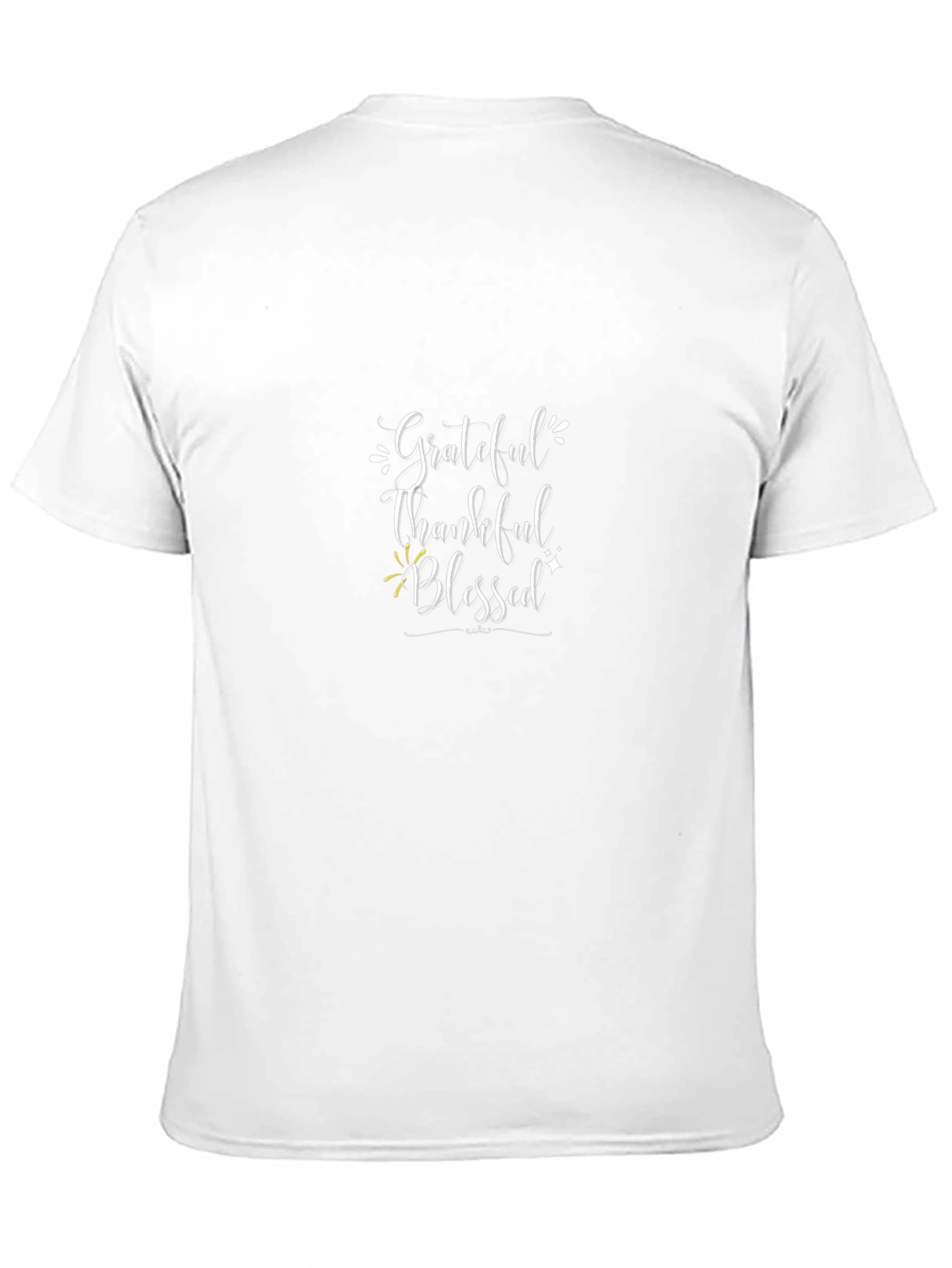 Grateful Thankful Blessed Graphic T-Shirt