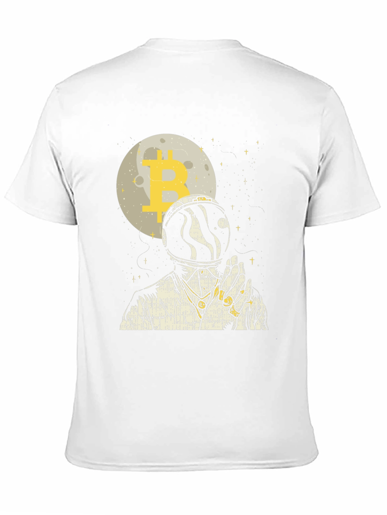 Bitcoin Astronaut Graphic Tee - Black