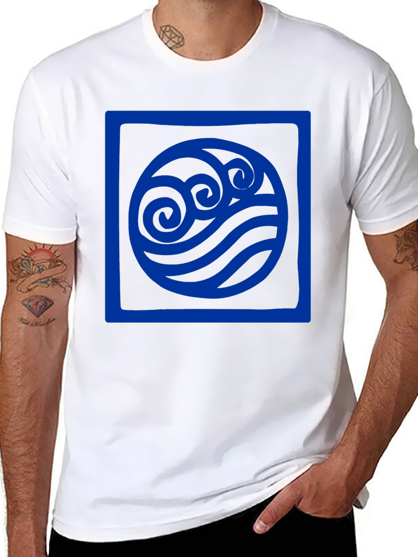 Avatar Water Tribe T-Shirt - Blue Symbol