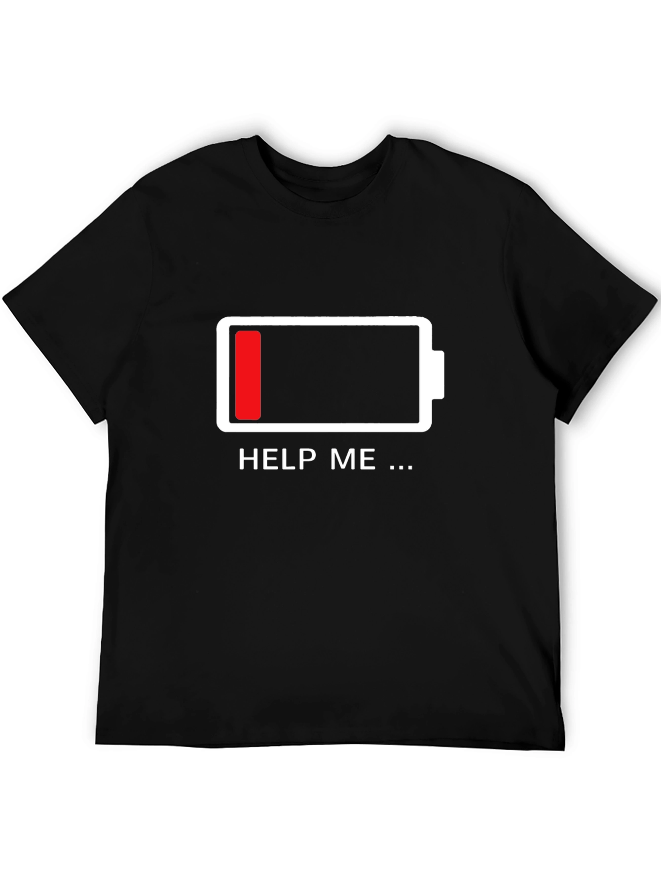 Low Battery Graphic T-Shirt