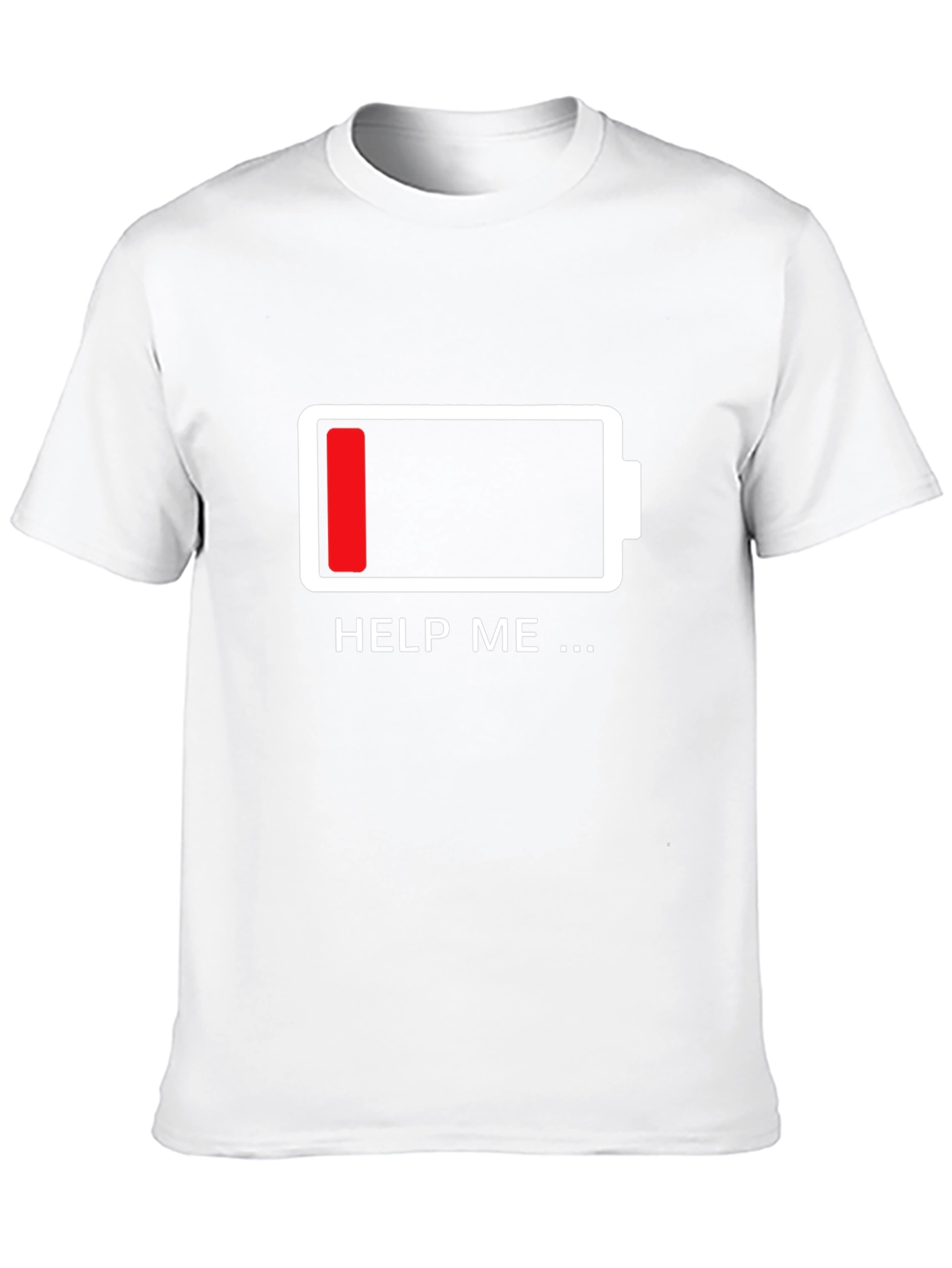 Low Battery Graphic T-Shirt