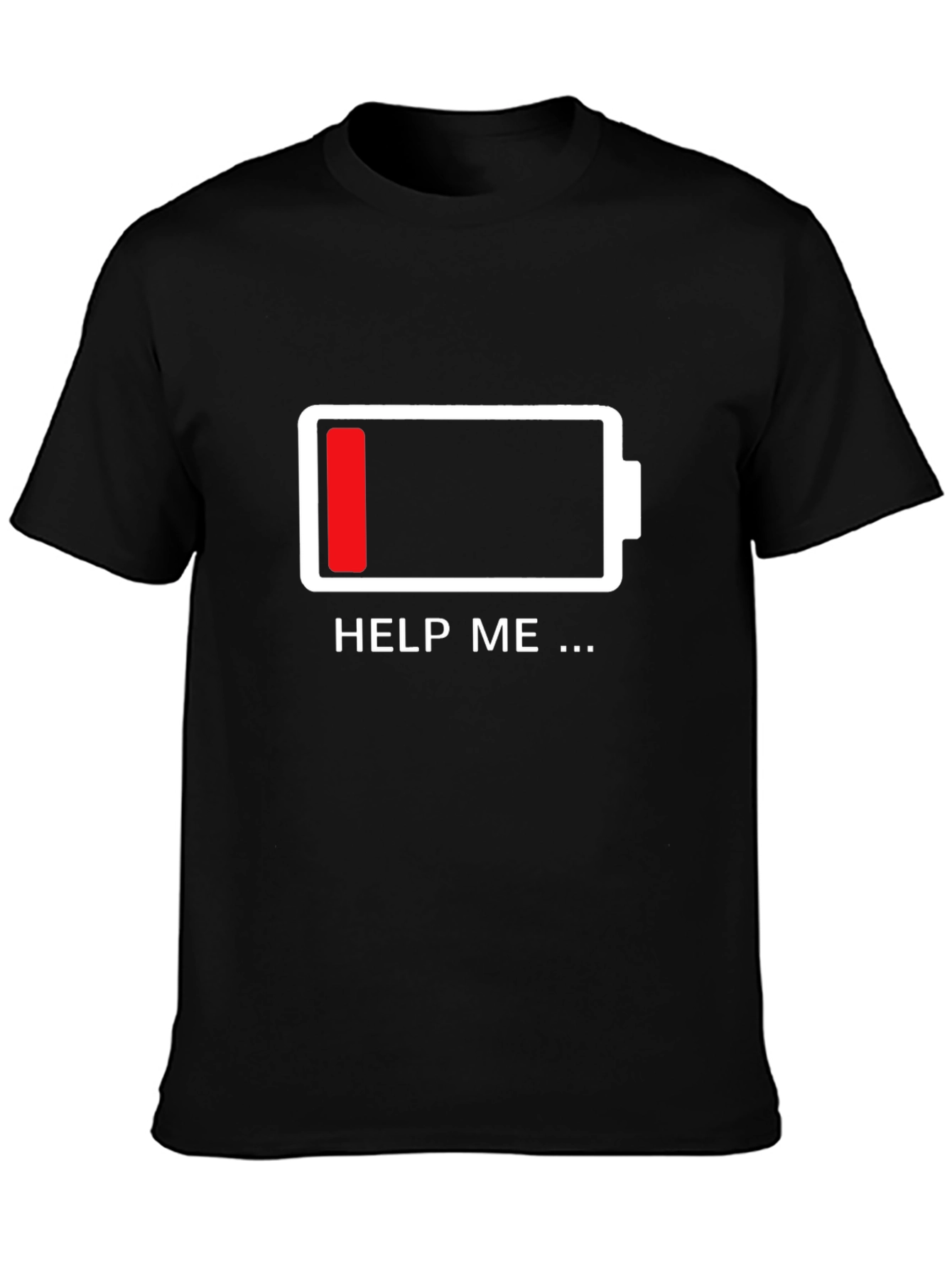 Low Battery Graphic T-Shirt