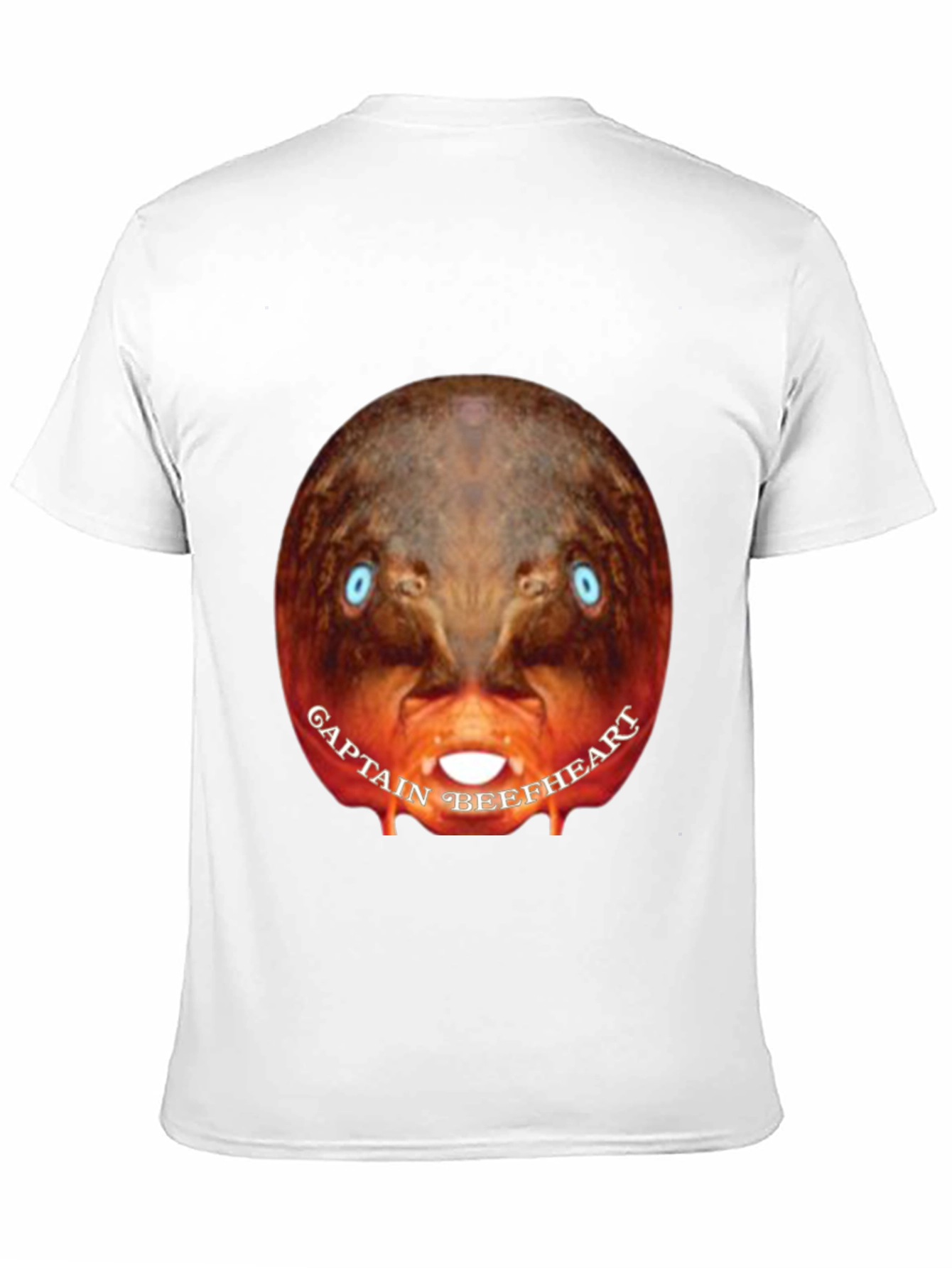 Captain Beefheart Graphic Tee - Black Cotton T-Shirt