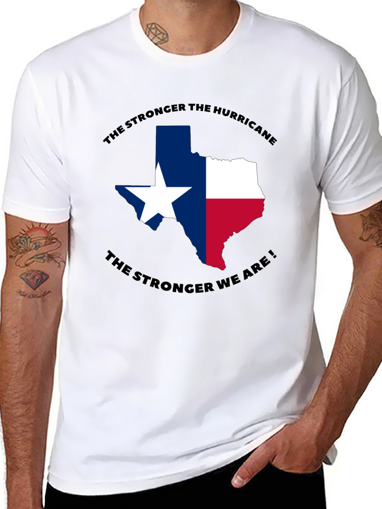 Texas Hurricane Stronger Together T-Shirt