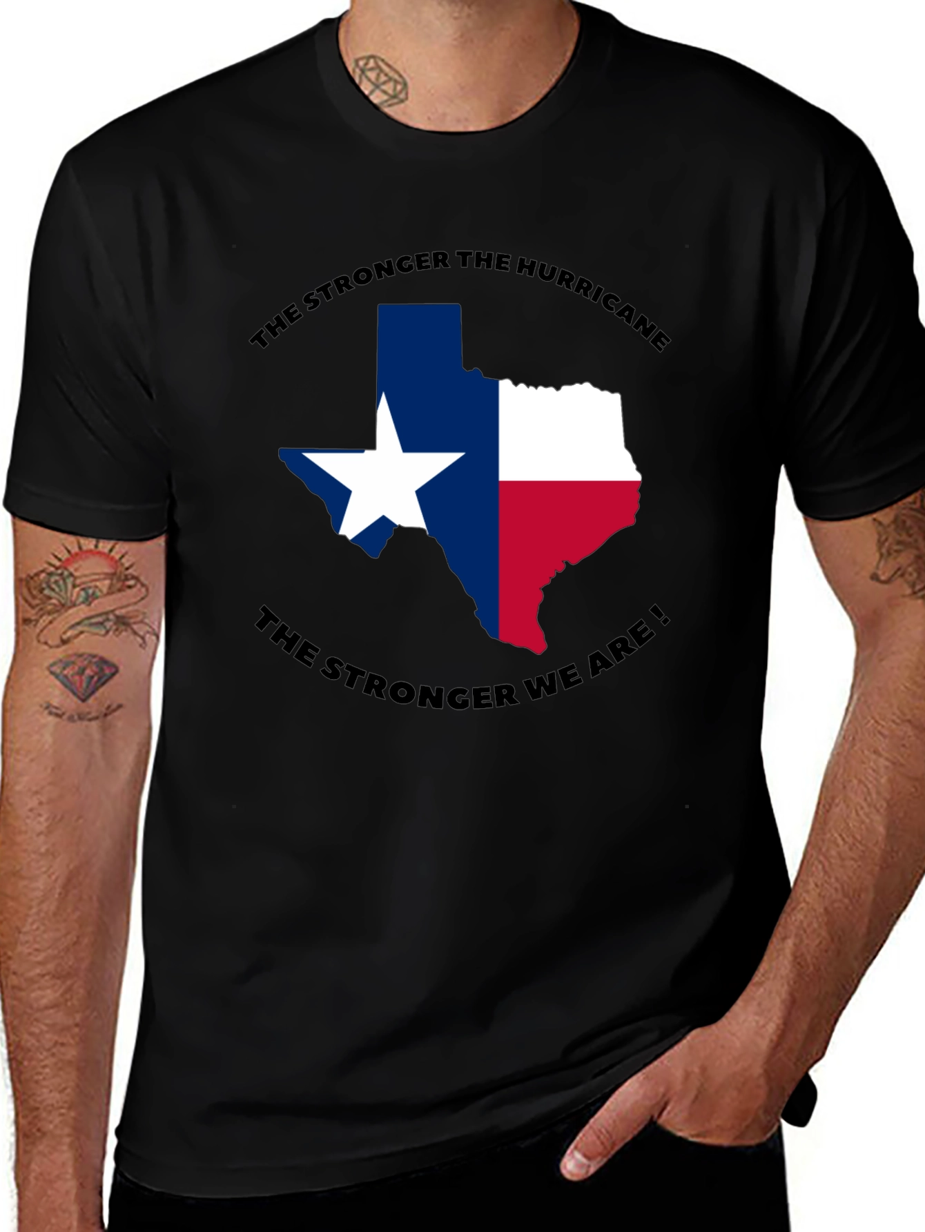 Texas Hurricane Stronger Together T-Shirt