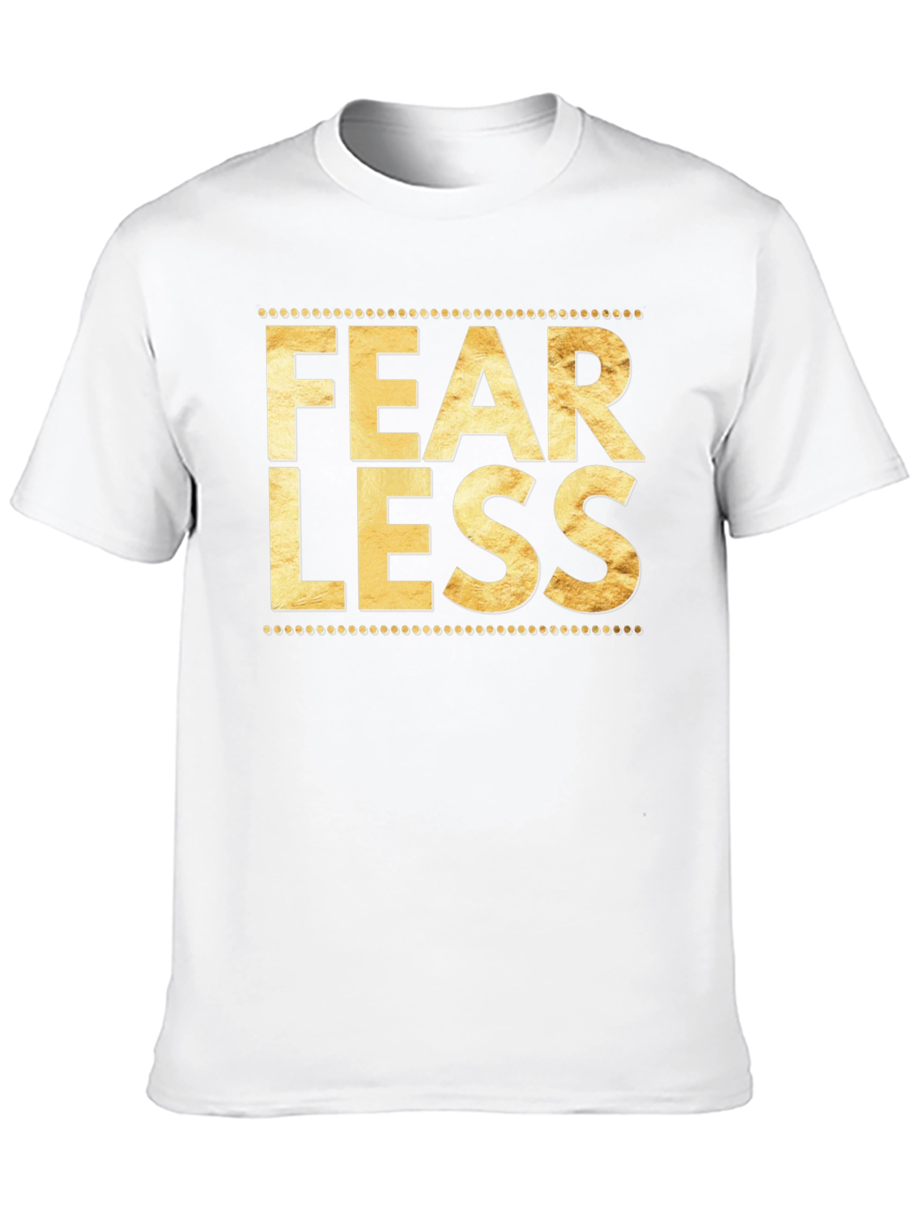 Fearless Graphic Tee - Trendy Black T-Shirt