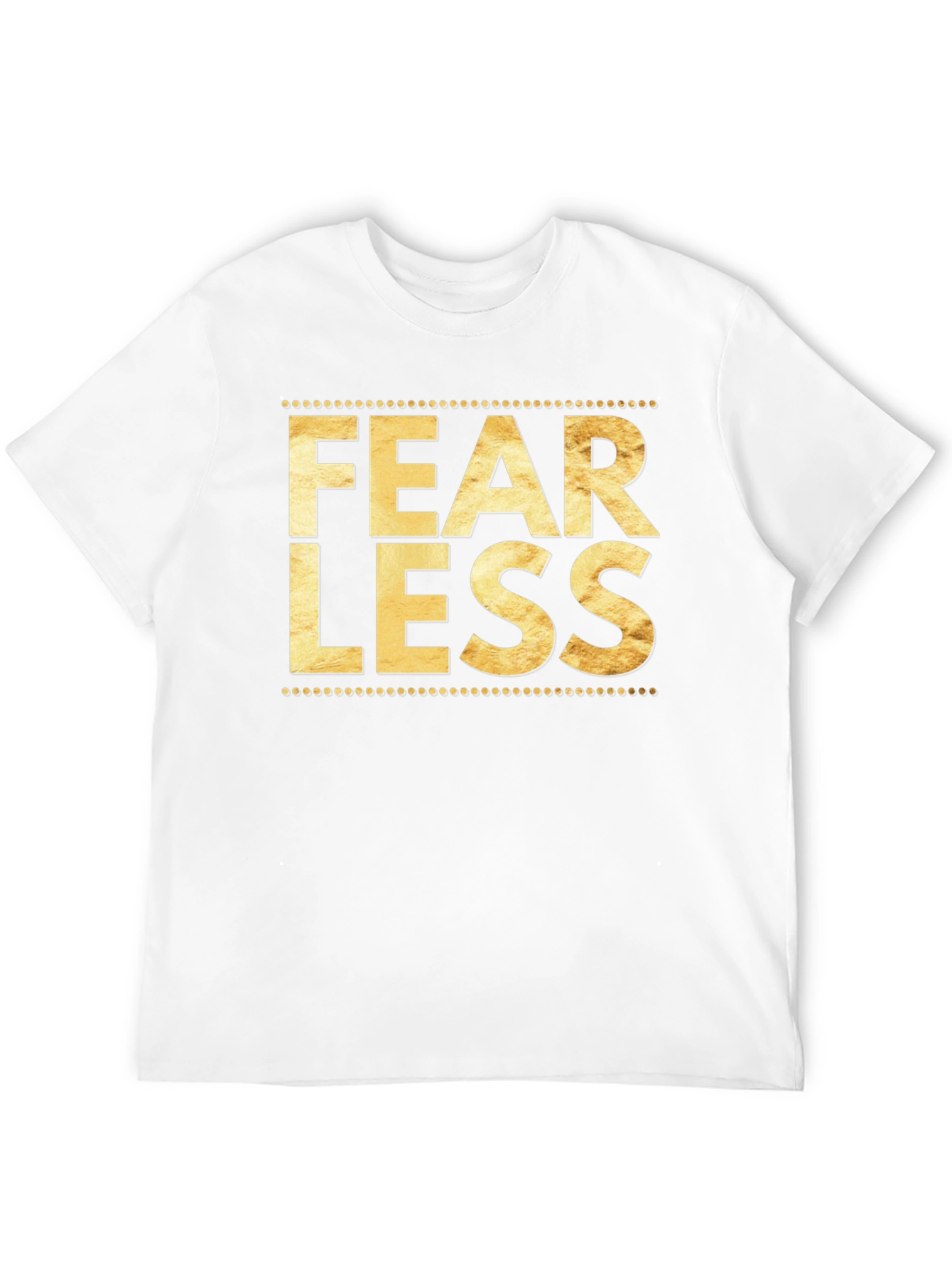 Fearless Graphic Tee - Trendy Black T-Shirt