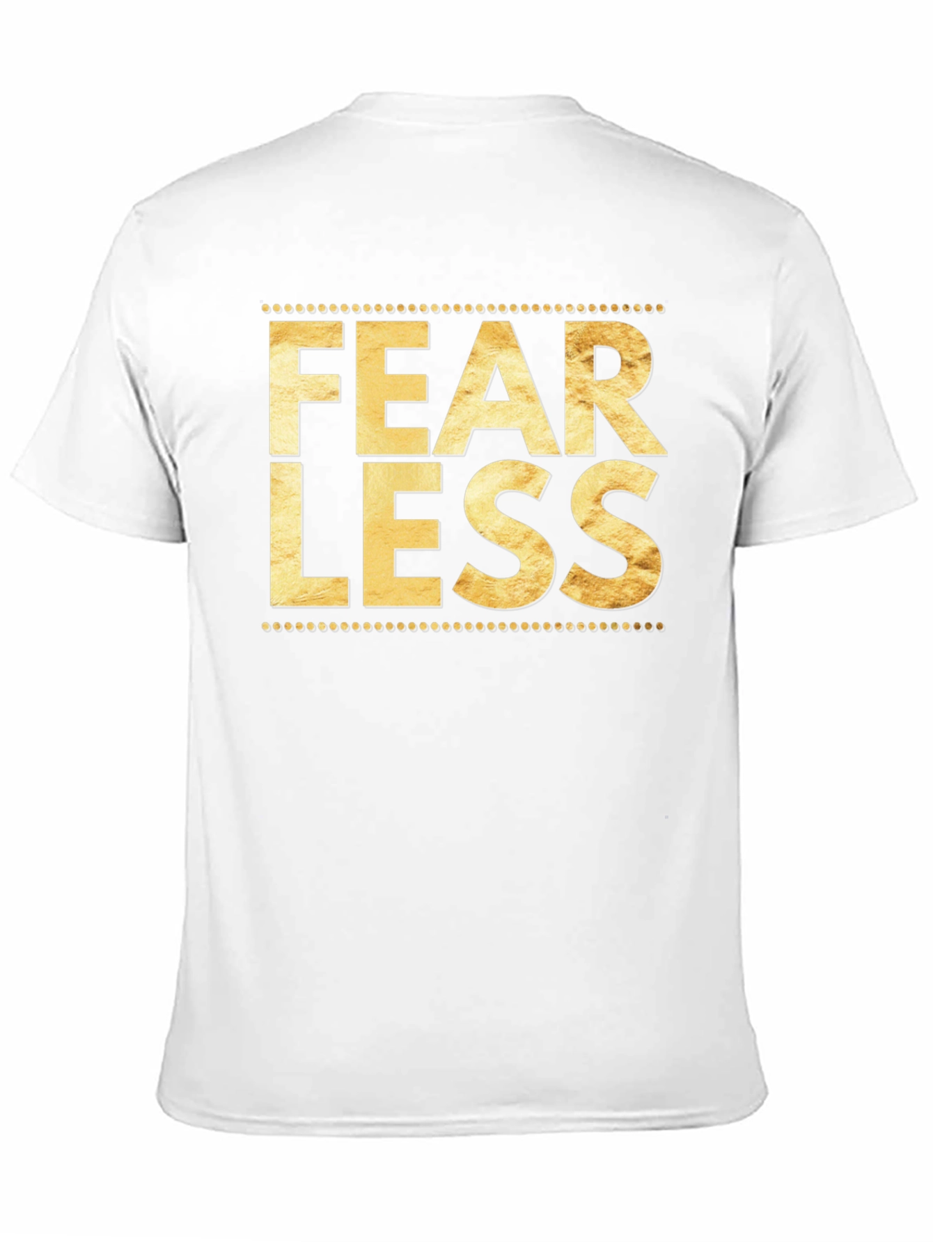 Fearless Graphic Tee - Trendy Black T-Shirt