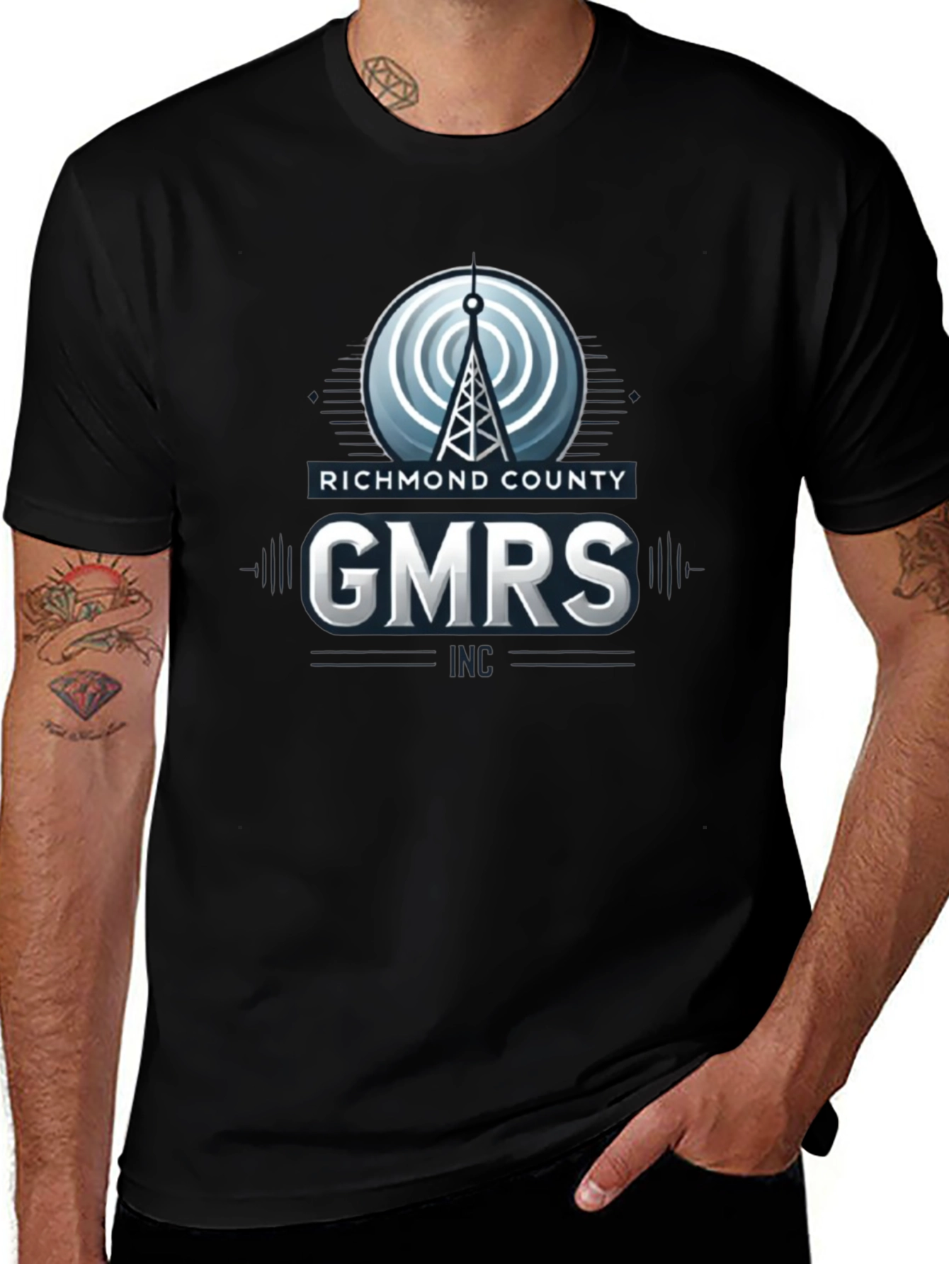 Richmond County GMRS Inc. Black T-Shirt