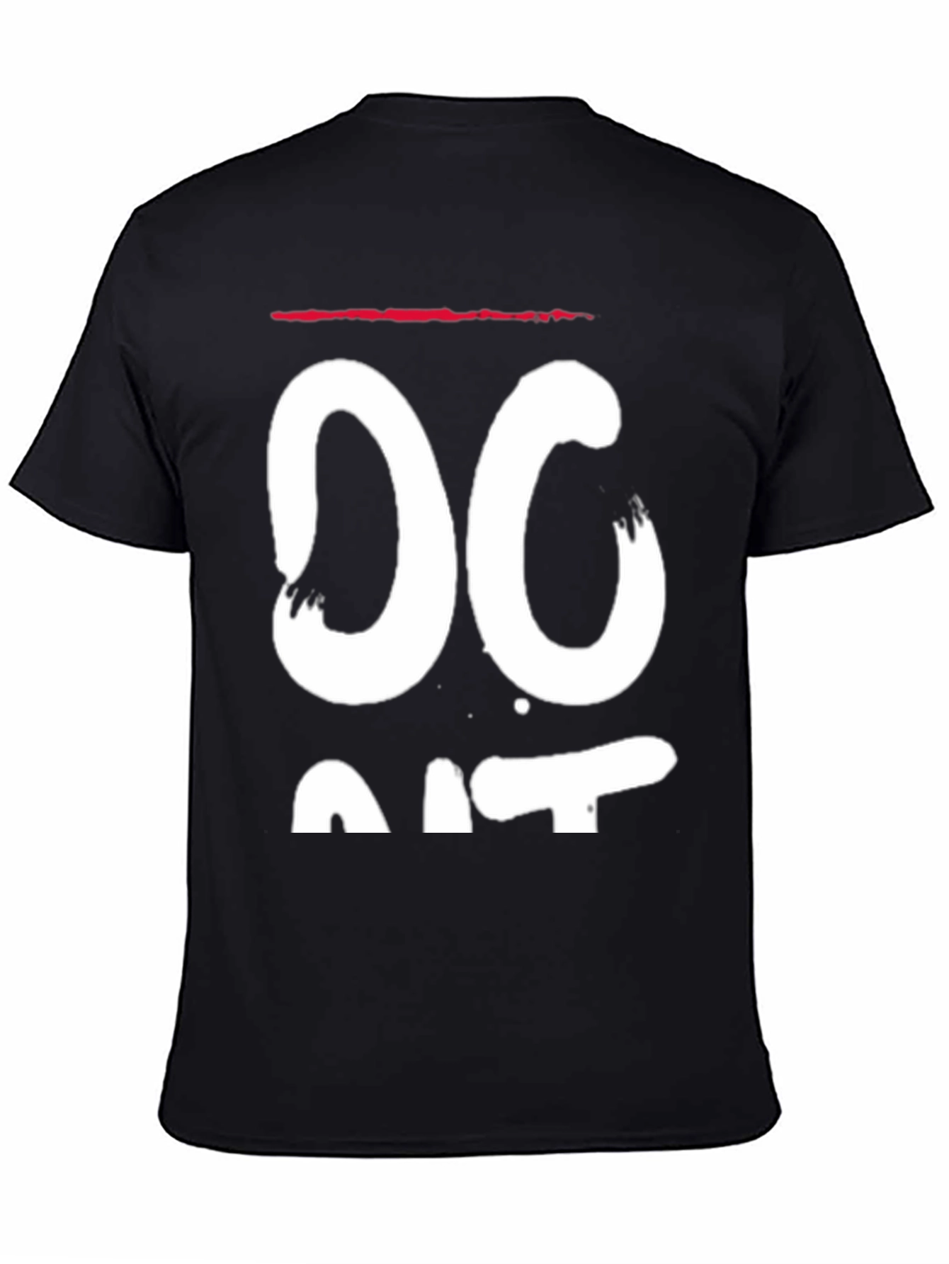 Bold Graphic Tee - DC - Black Cotton Casual