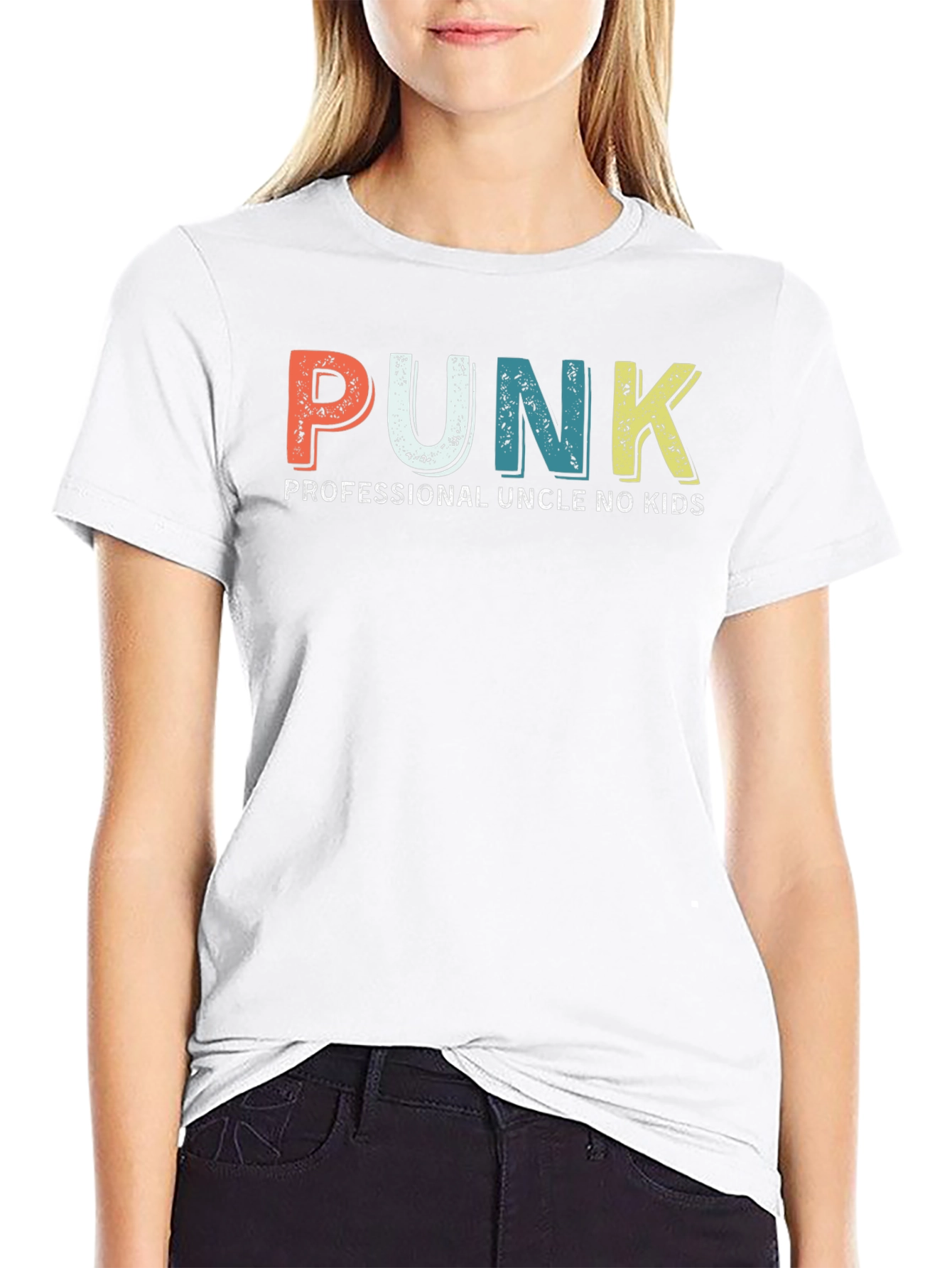 PUNK Professional Uncle No Kids Graphic Tee