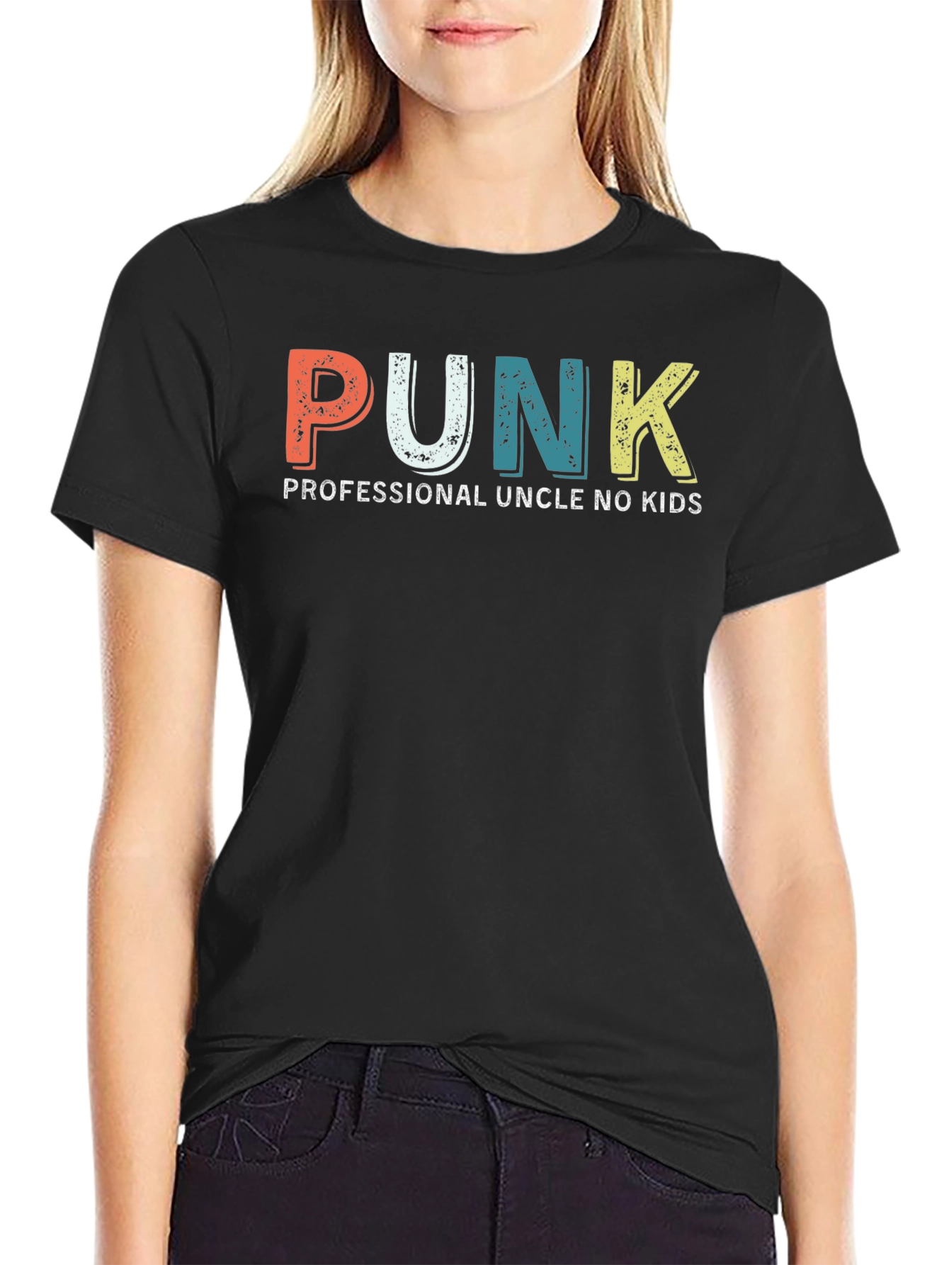 PUNK Professional Uncle No Kids Graphic Tee