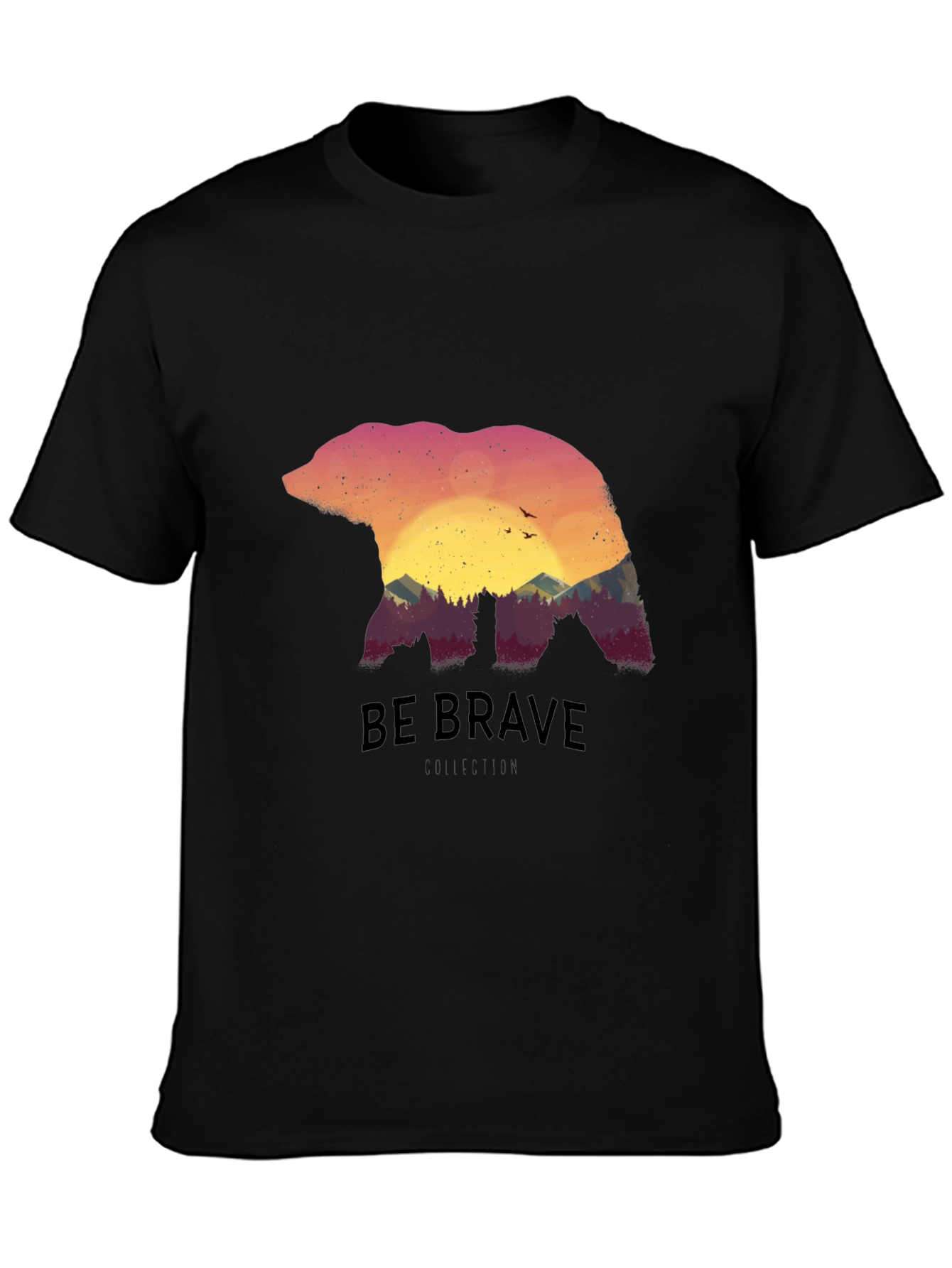 Brave Bear Nature Graphic Tee