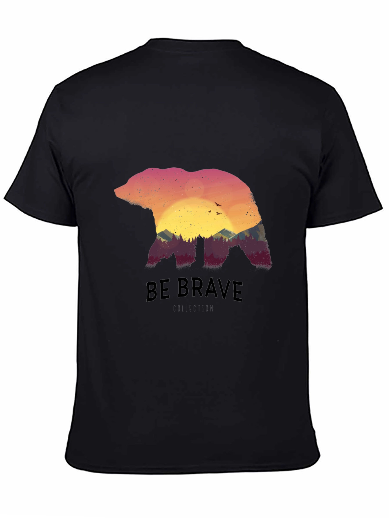 Brave Bear Nature Graphic Tee
