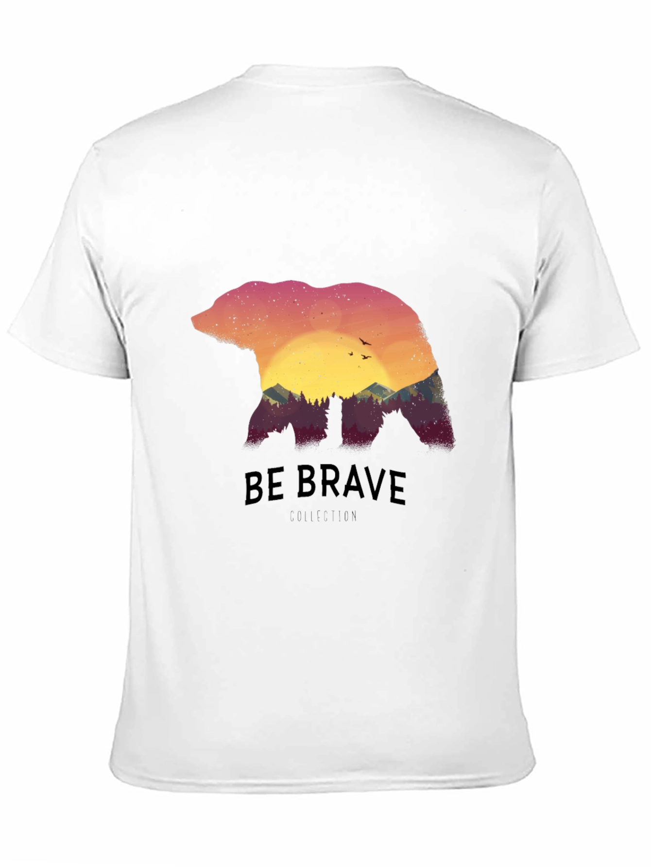 Brave Bear Nature Graphic Tee