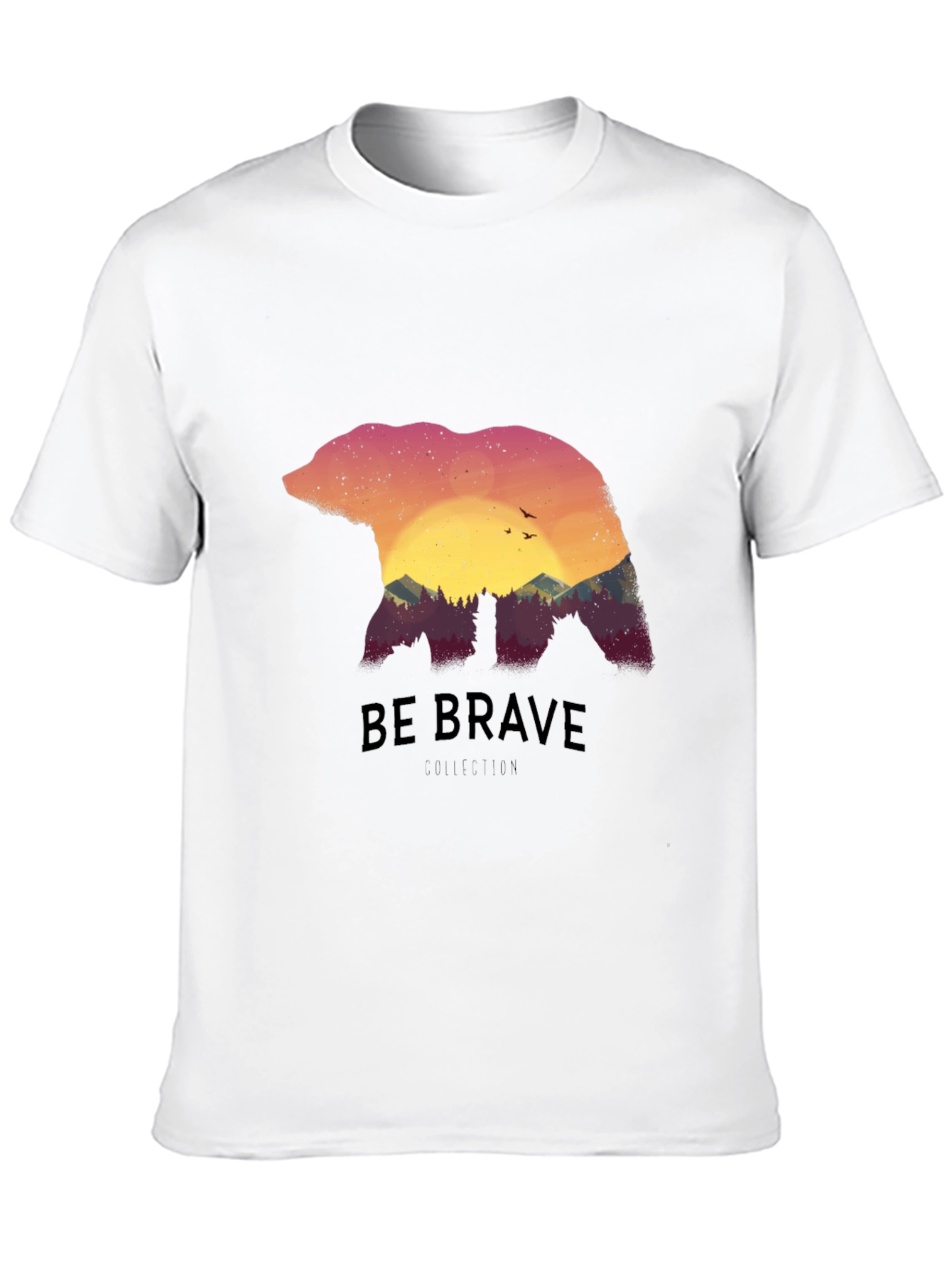Brave Bear Nature Graphic Tee