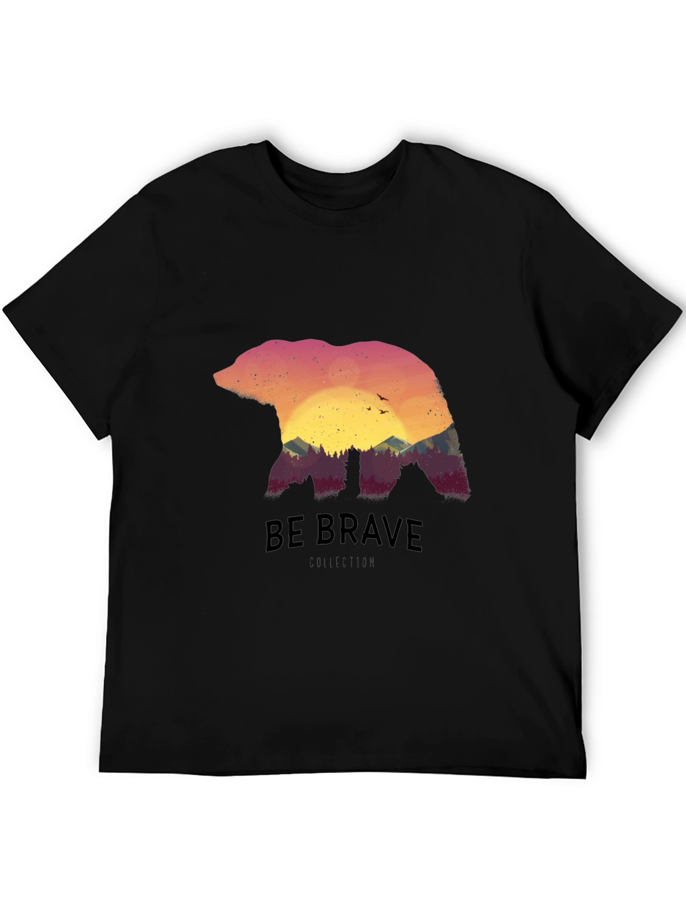 Brave Bear Nature Graphic Tee