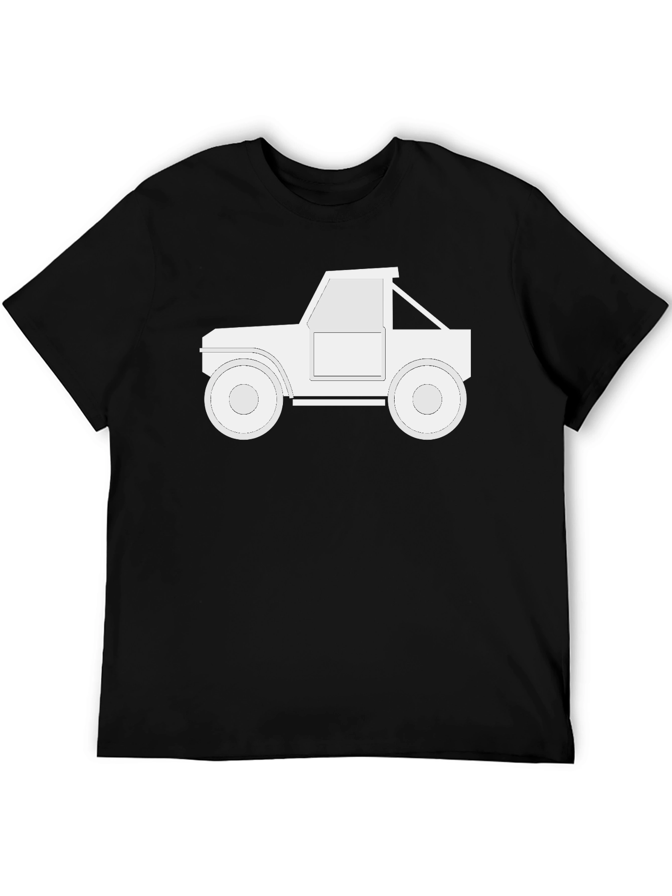 Off-Road Vehicle Graphic Tee - Black