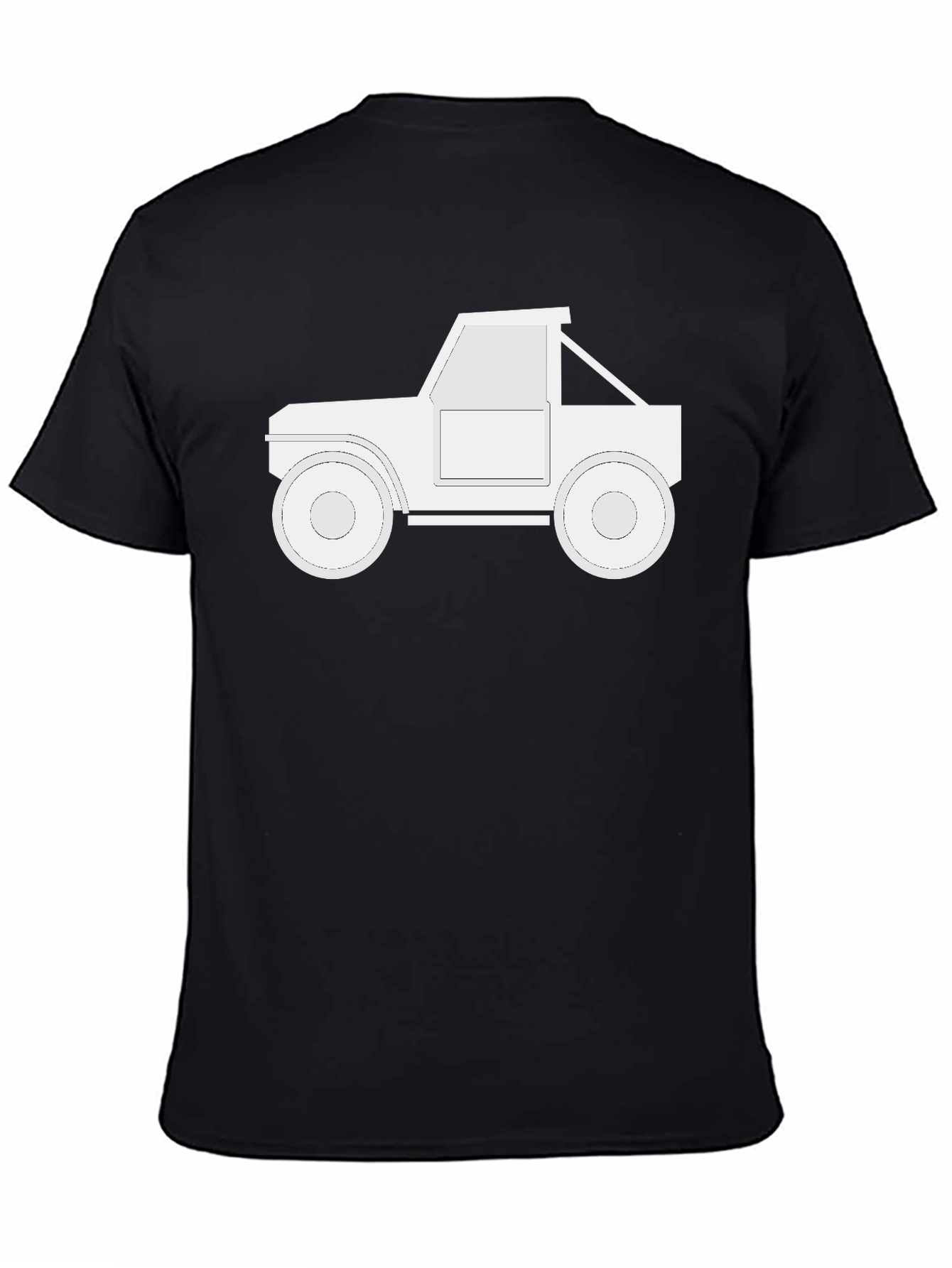 Off-Road Vehicle Graphic Tee - Black