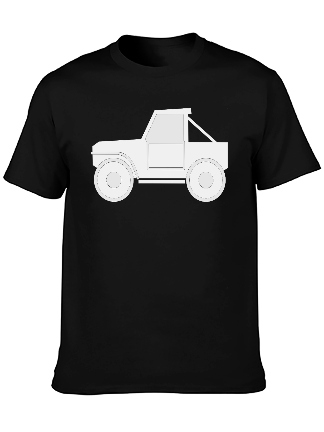 Off-Road Vehicle Graphic Tee - Black