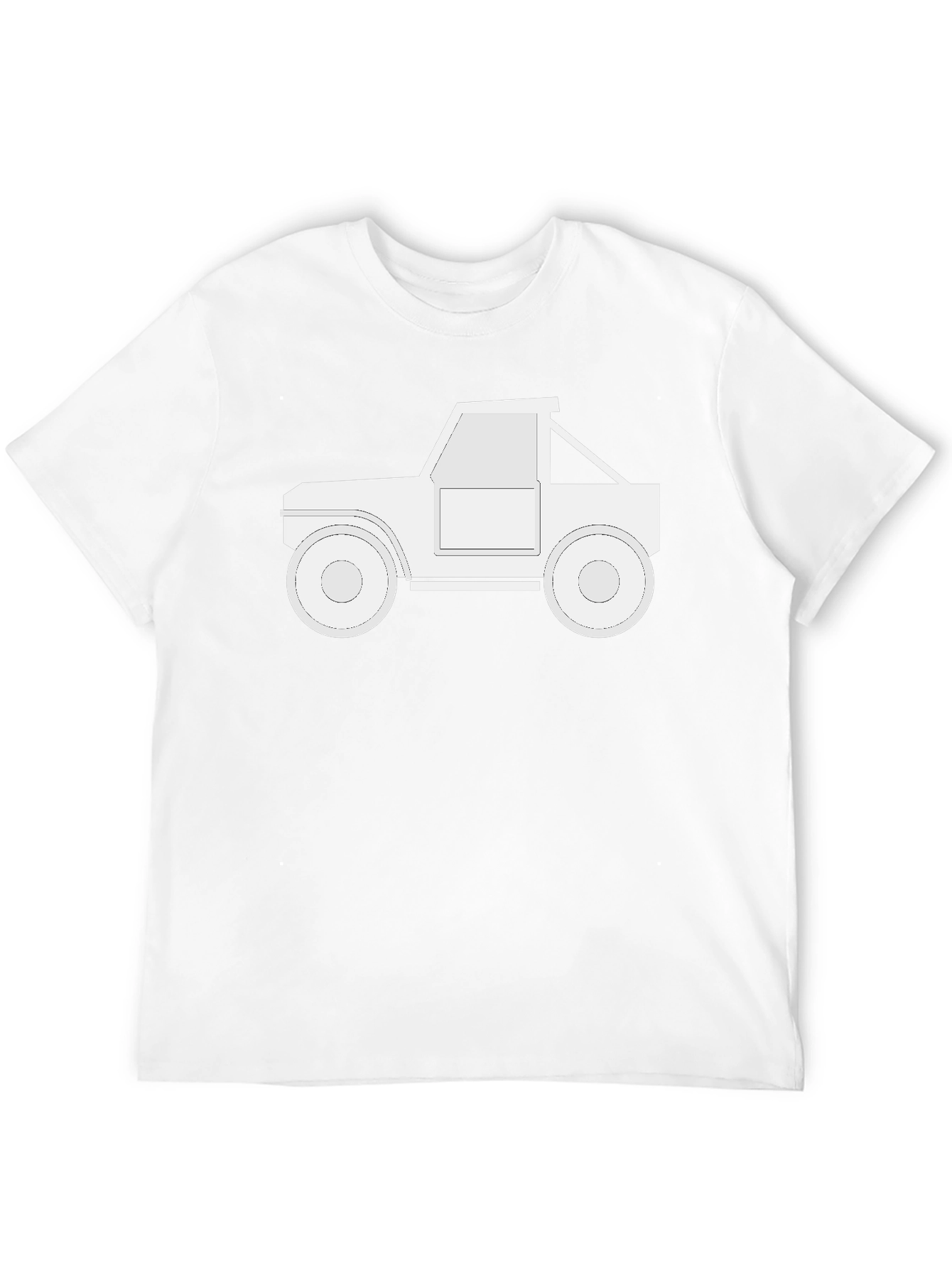 Off-Road Vehicle Graphic Tee - Black