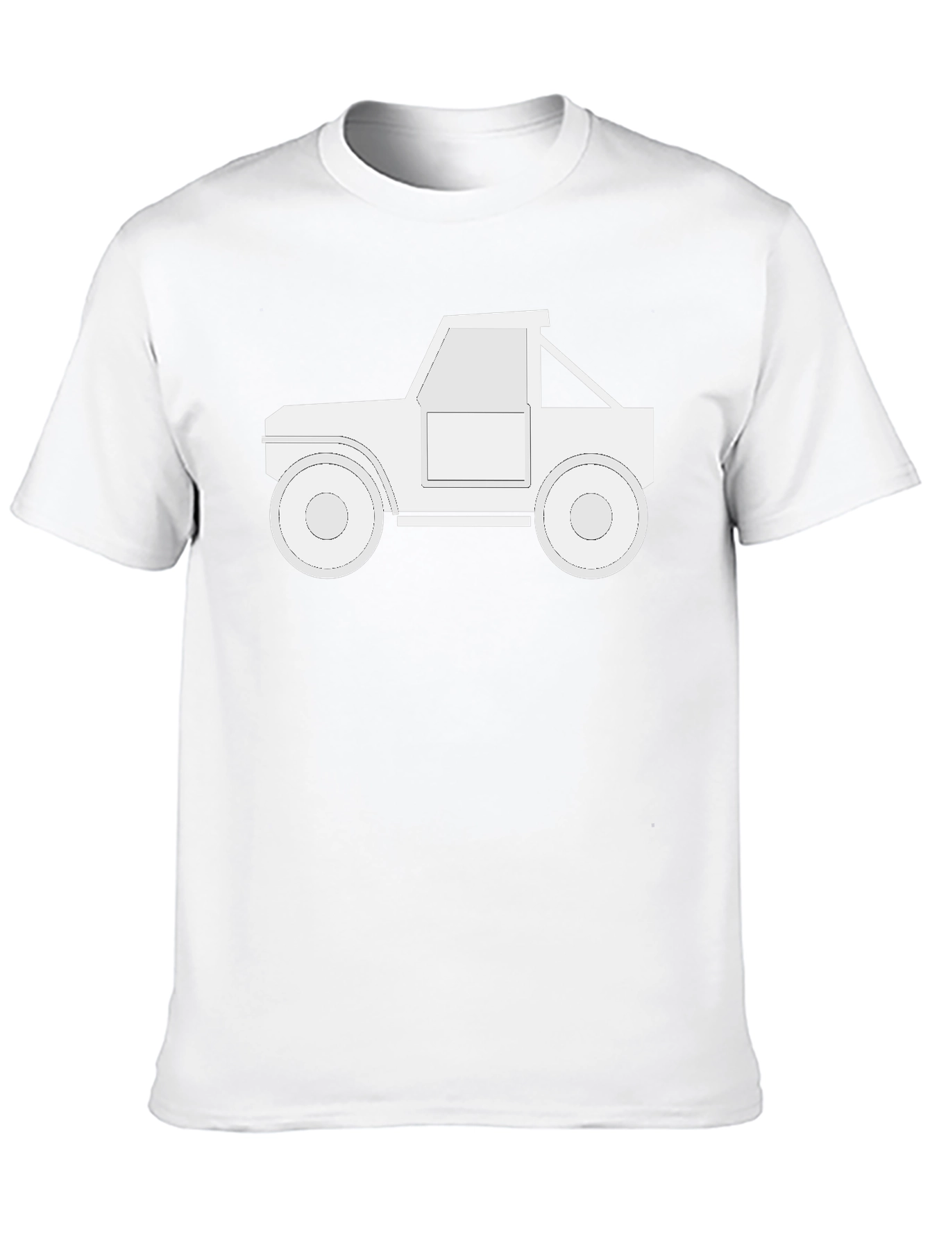 Off-Road Vehicle Graphic Tee - Black