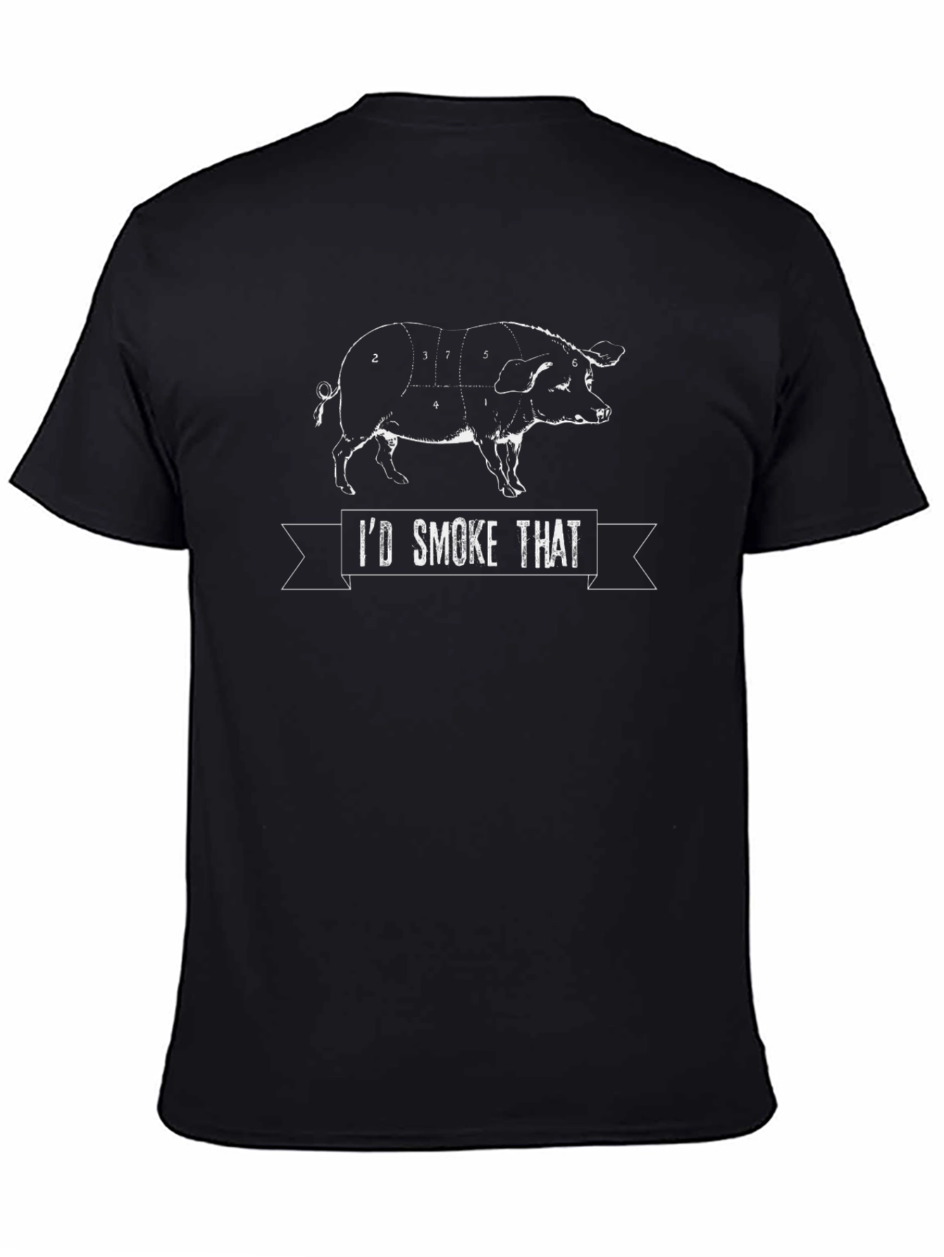 Id Smoke That Pig T-Shirt - BBQ Lovers Tee