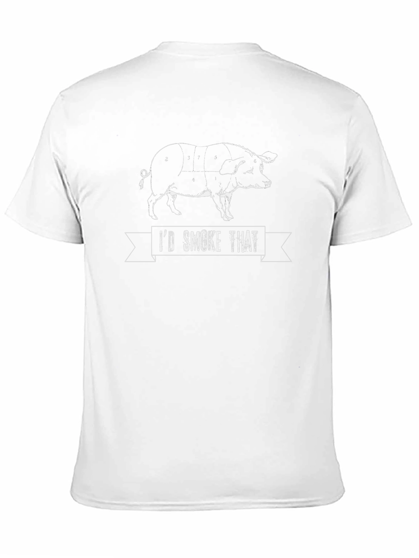 Id Smoke That Pig T-Shirt - BBQ Lovers Tee