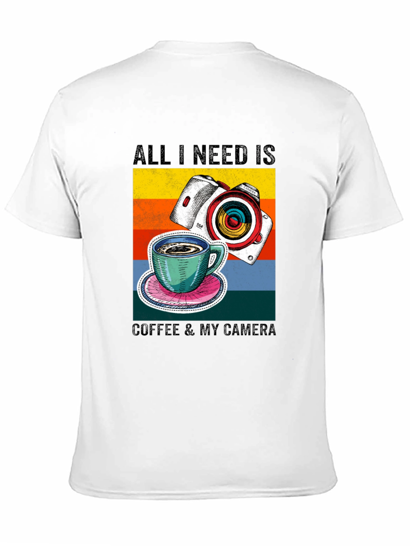 Coffee & Camera Graphic Tee