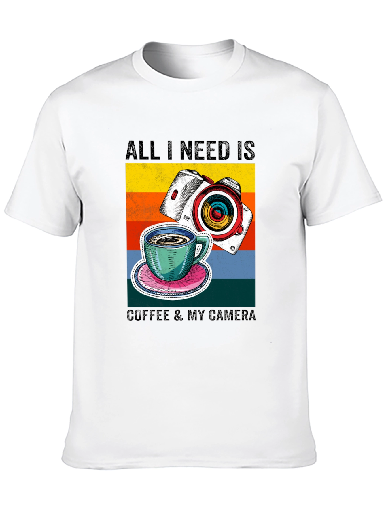 Coffee & Camera Graphic Tee
