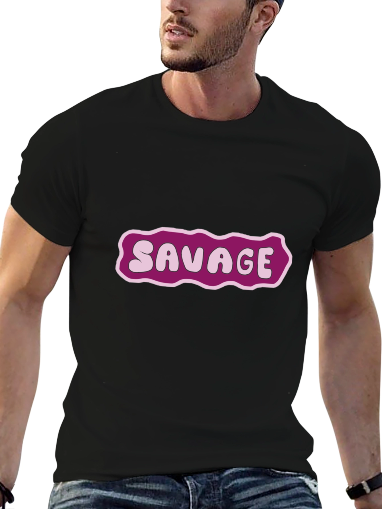 Savage Graphic T-Shirt - Bold Style