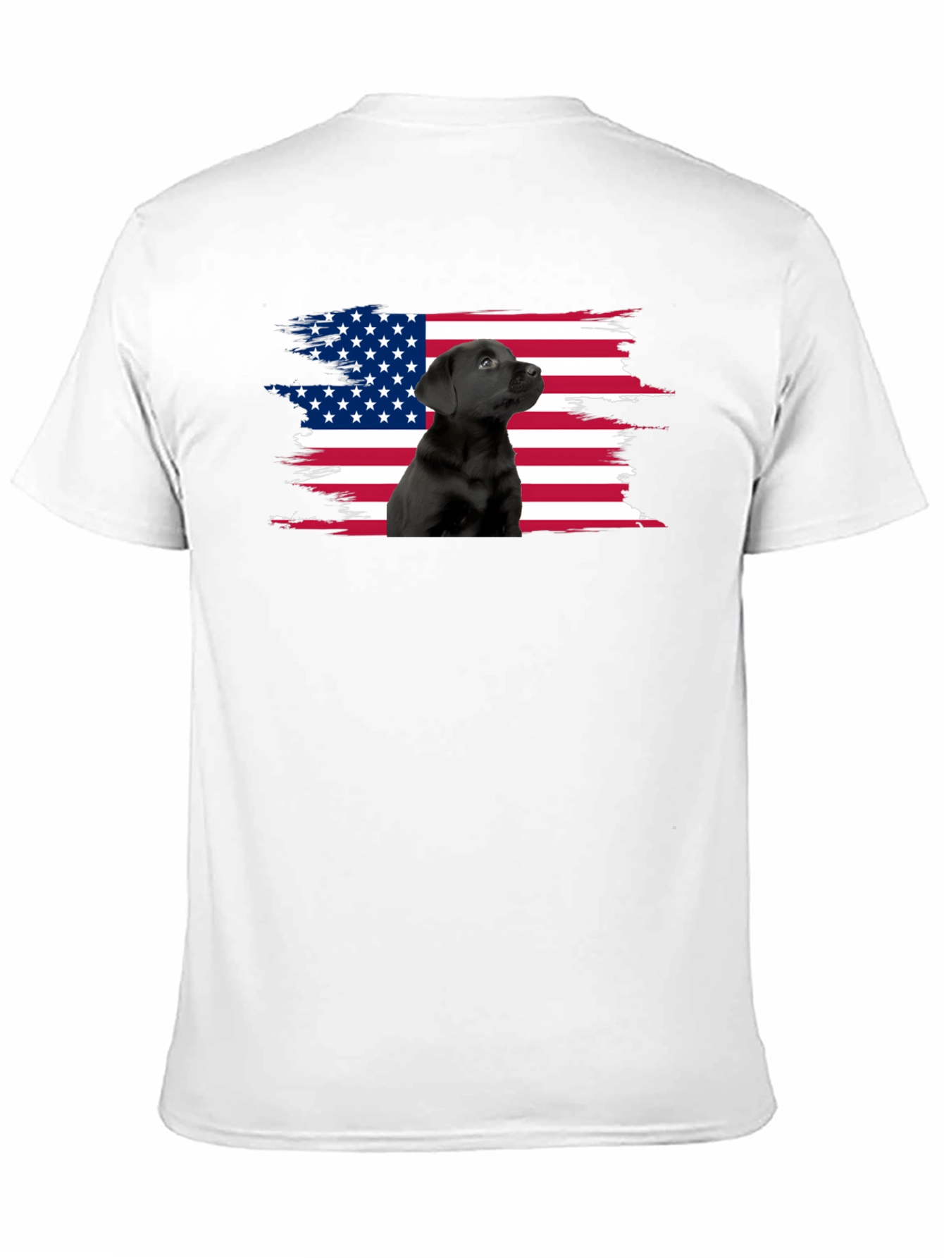 American Flag Dog Lover T-Shirt