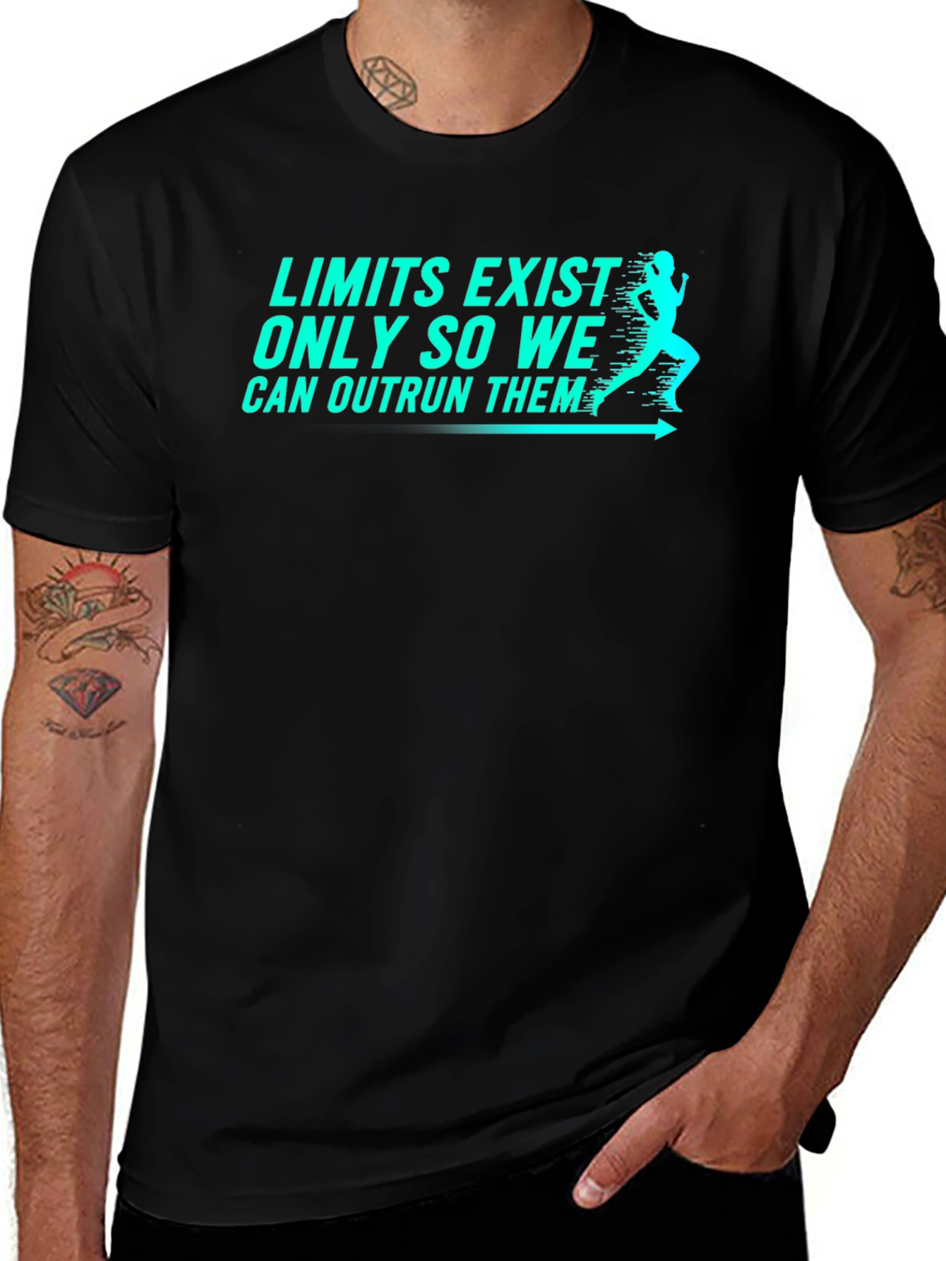 Limits Exist Running T-Shirt