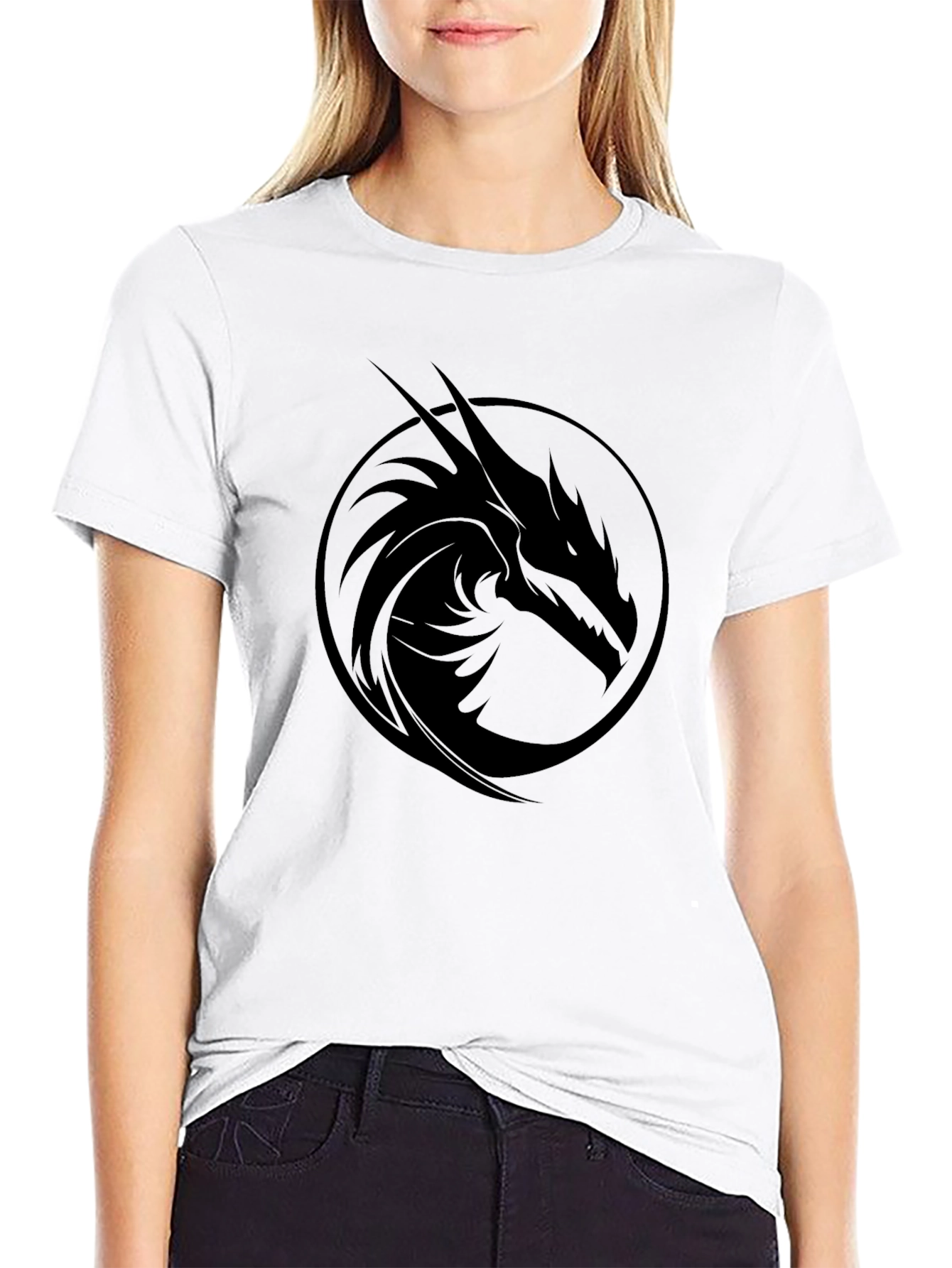Dragon Emblem Black T-Shirt