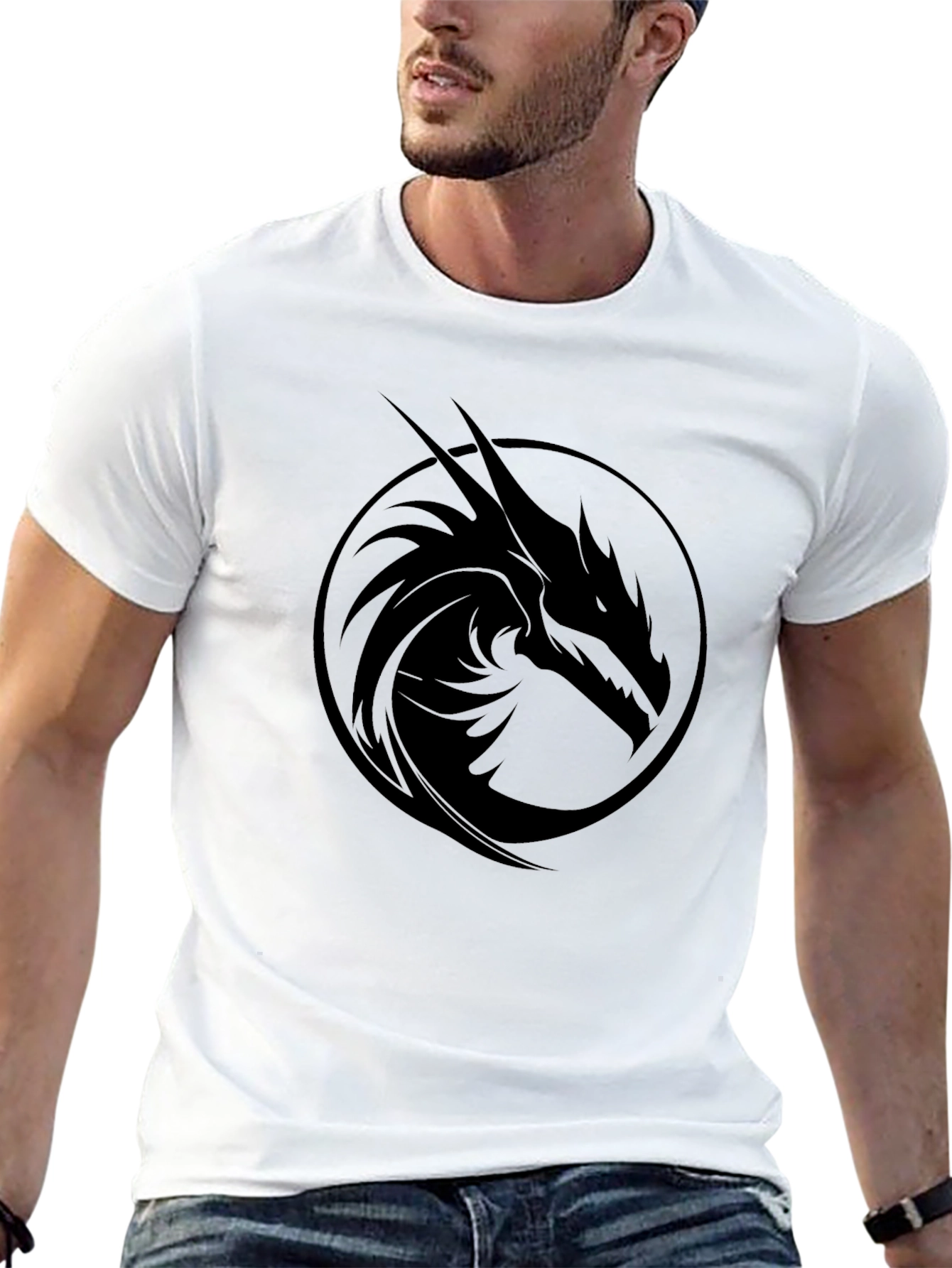Dragon Emblem Black T-Shirt