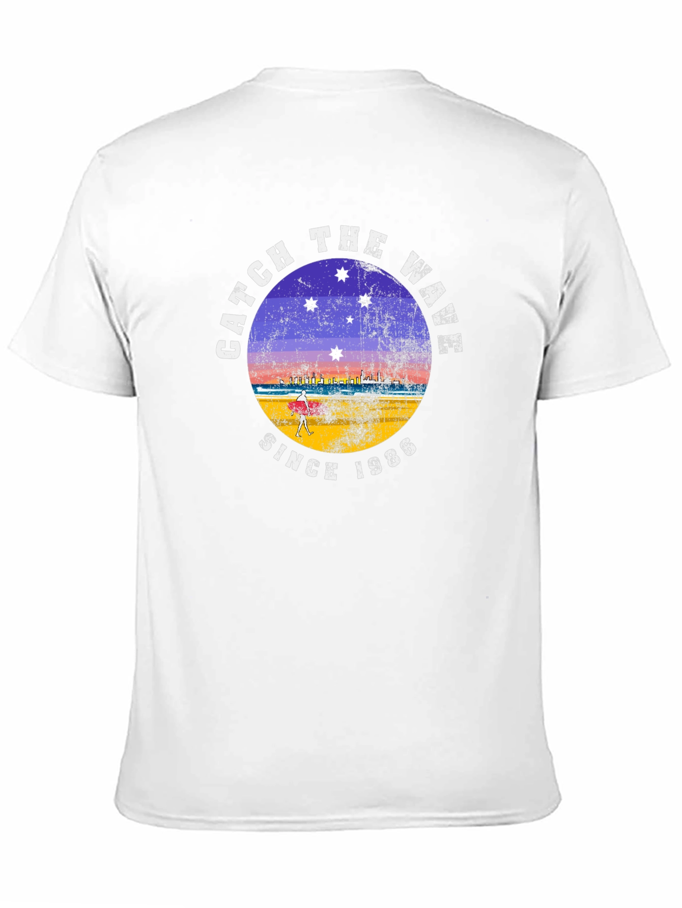 Catch the Wave Since 1986 Black T-Shirt