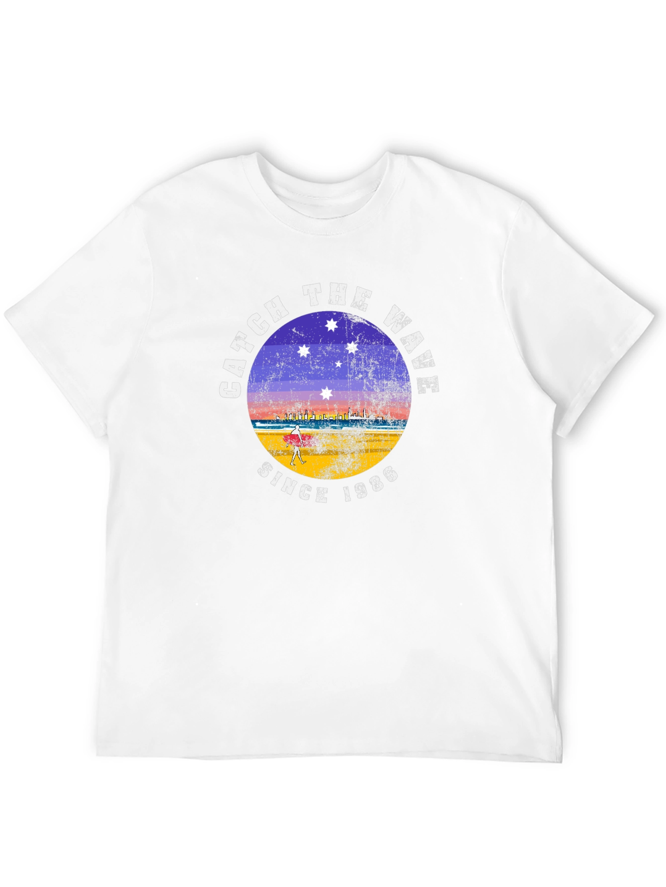 Catch the Wave Since 1986 Black T-Shirt