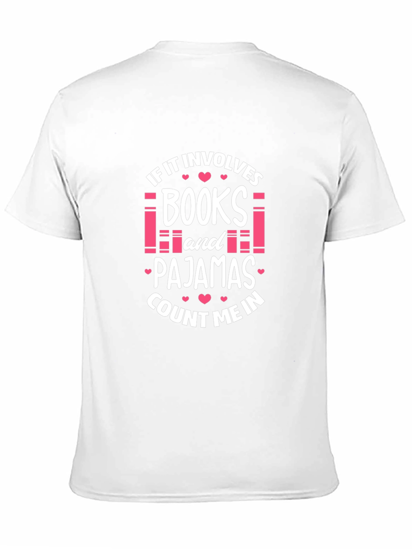 Books and Pajamas T-Shirt - Reading Lover Tee