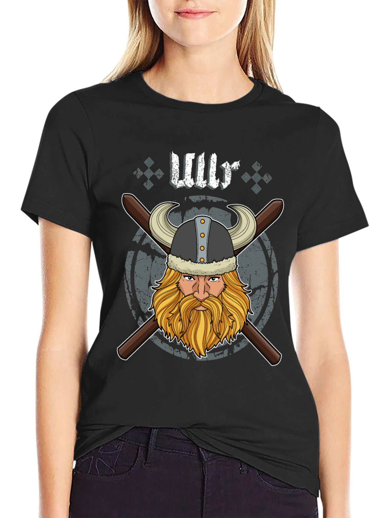 Viking Graphic Print Tee
