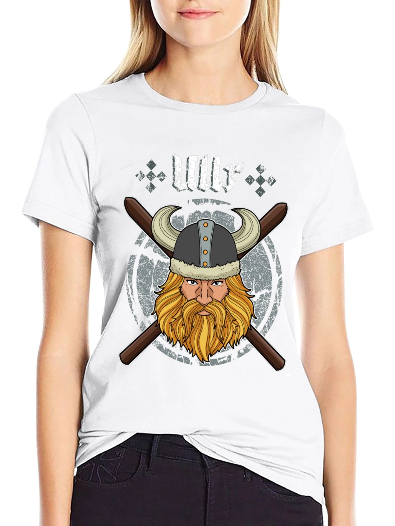 Viking Graphic Print Tee