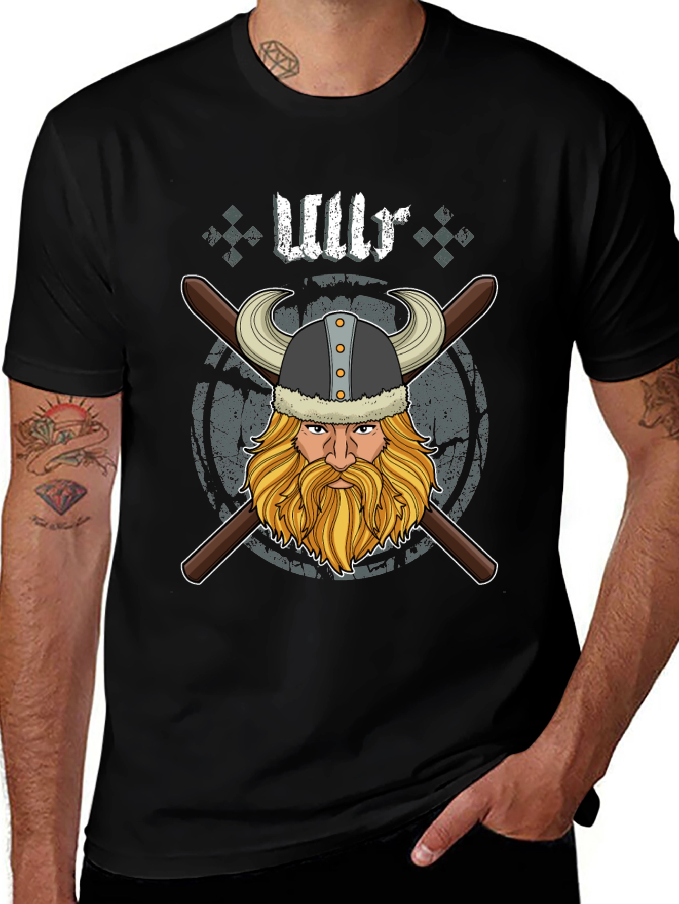 Viking Graphic Print Tee