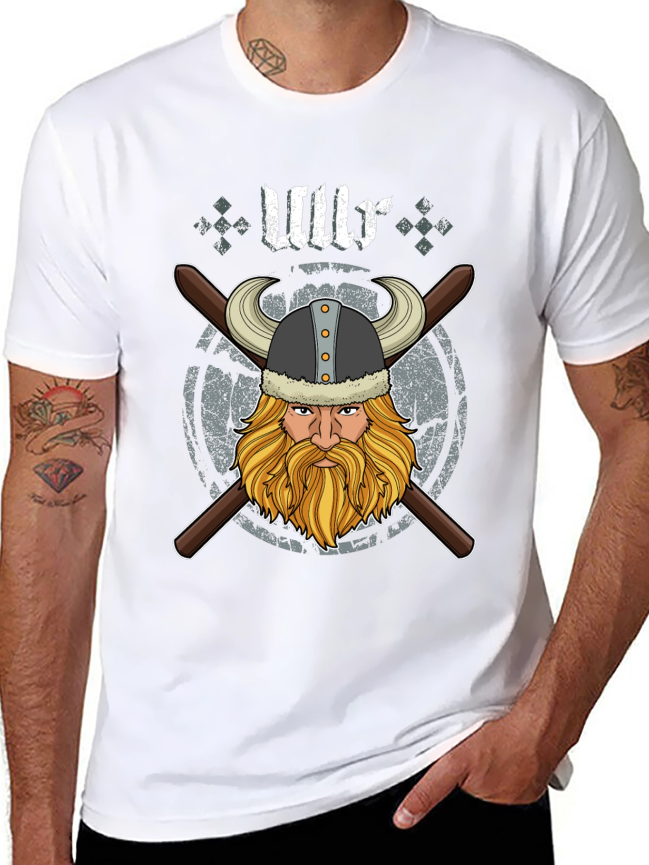 Viking Graphic Print Tee