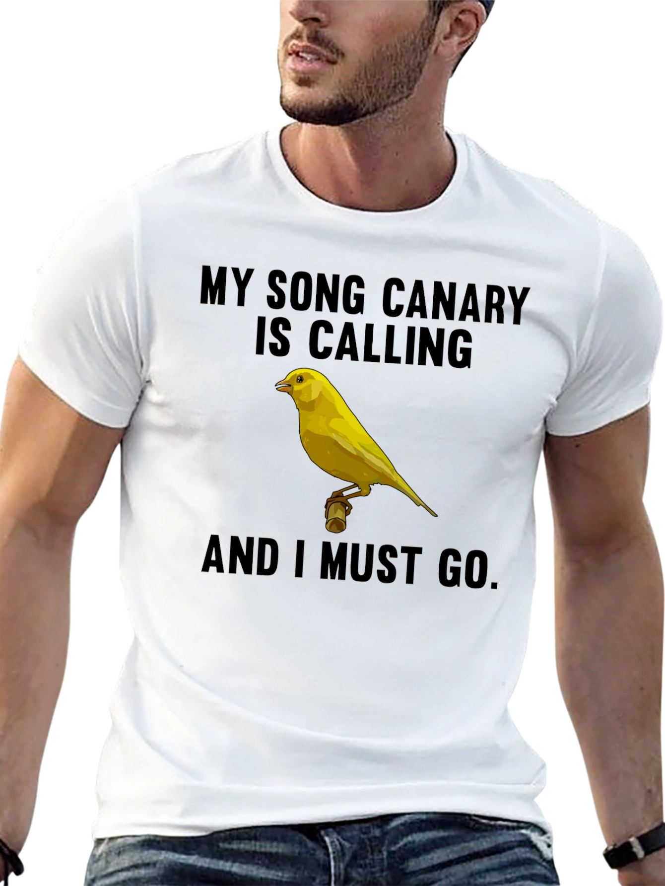 Song Canary Calling T-Shirt | Bird Lover Tee
