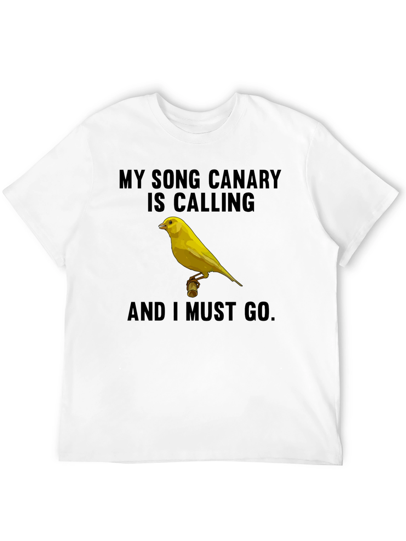 Song Canary Calling T-Shirt | Bird Lover Tee