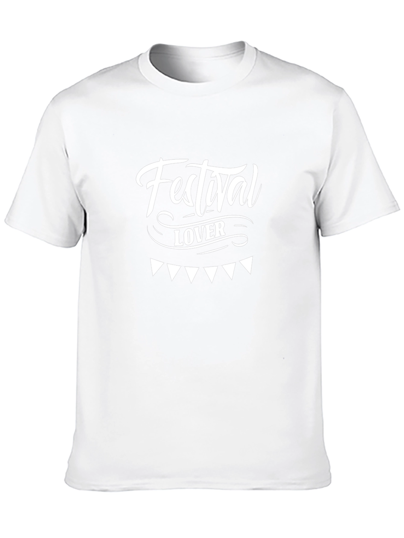 Festival Lover Black Graphic Tee