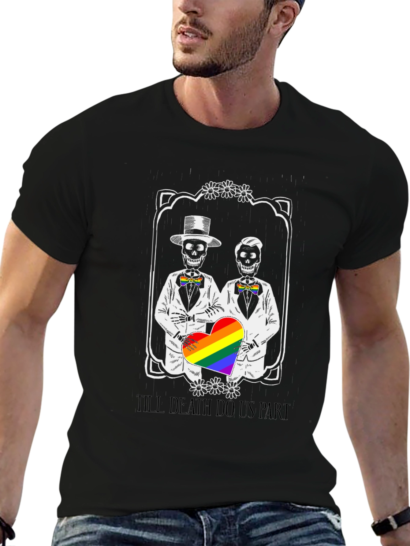 Till Death Do Us Part LGBTQ Pride T-Shirt