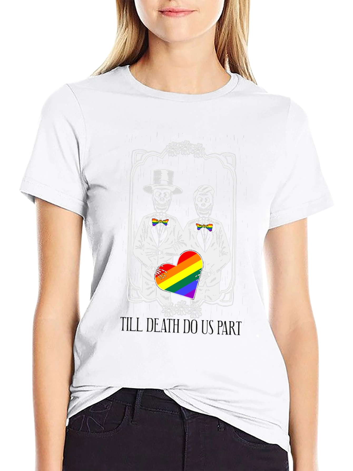 Till Death Do Us Part LGBTQ Pride T-Shirt