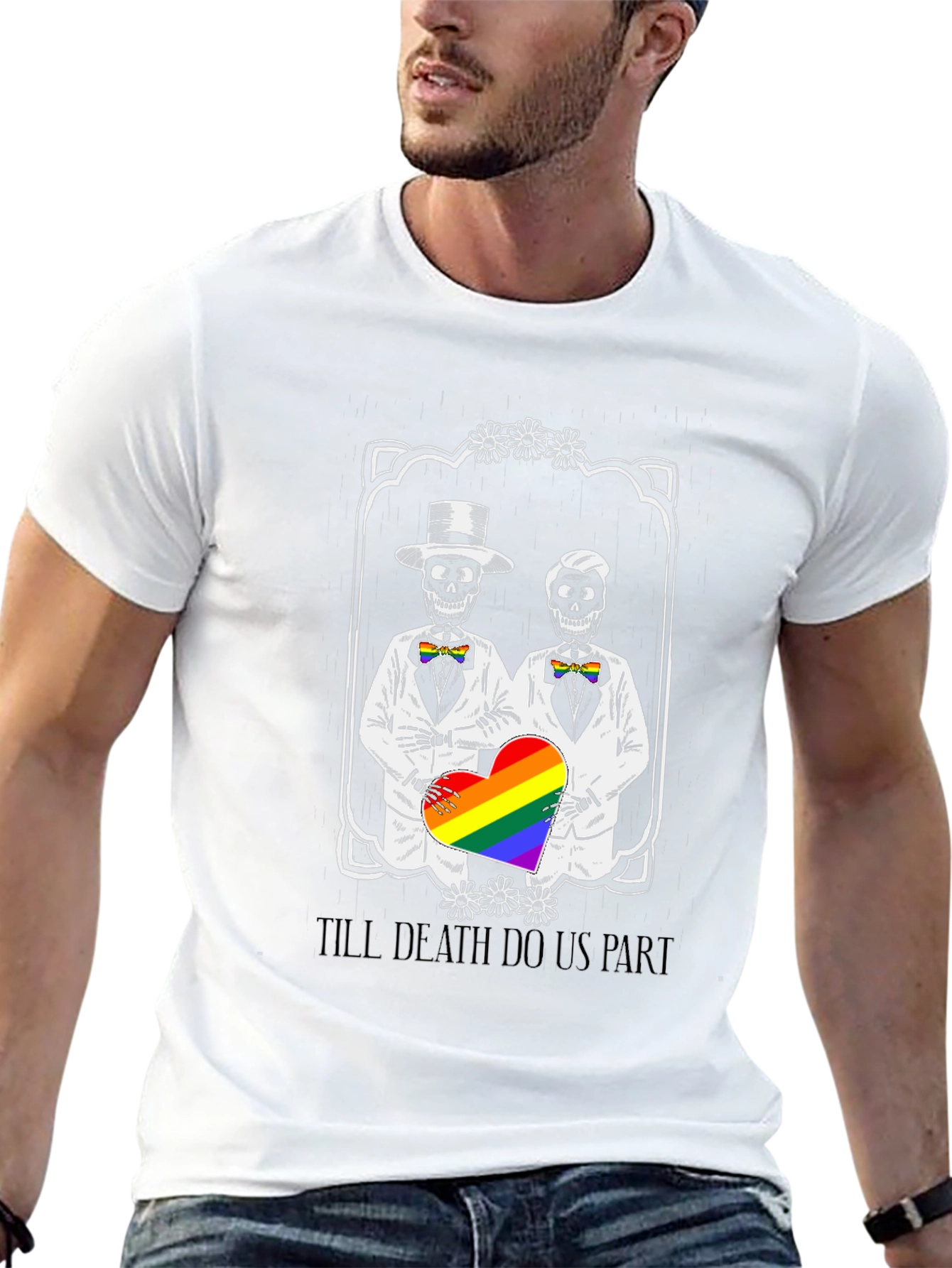 Till Death Do Us Part LGBTQ Pride T-Shirt