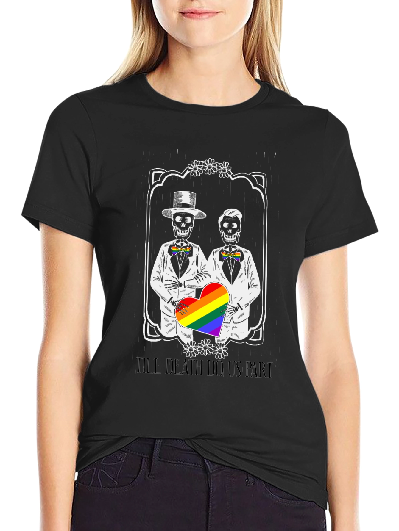 Till Death Do Us Part LGBTQ Pride T-Shirt
